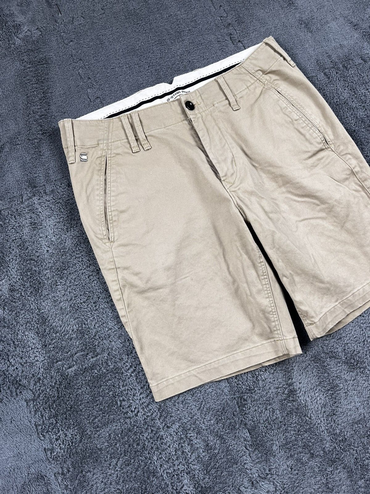 G-Star Vintage Y2K G Star Raw Chino Shorts Streetwear Size US 32 / EU 48 - 3 Thumbnail