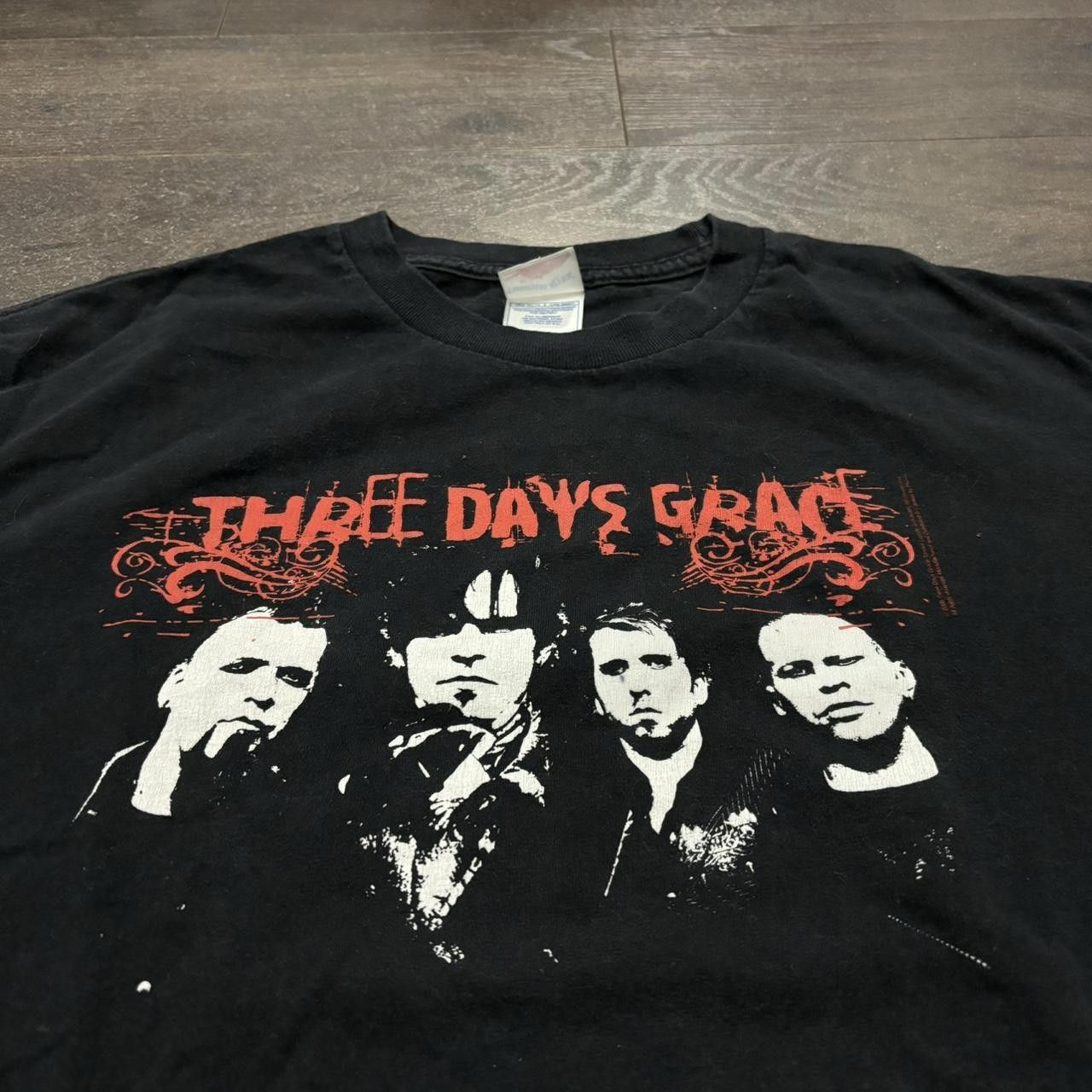 Designer vintage three days grace t shirt 00s M/L Size US L / EU 52-54 / 3 - 2 Thumbnail