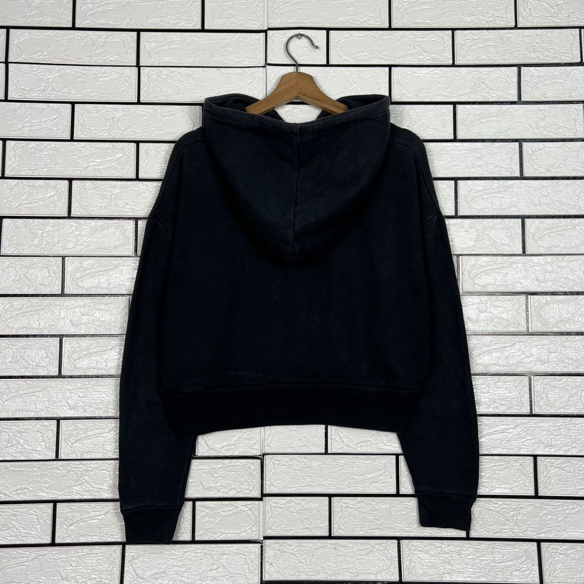Vans VANS Big Logo Cropped Pullover Hoodie Sweatshirt #4083-C186 Size ONE SIZE - 16 Thumbnail