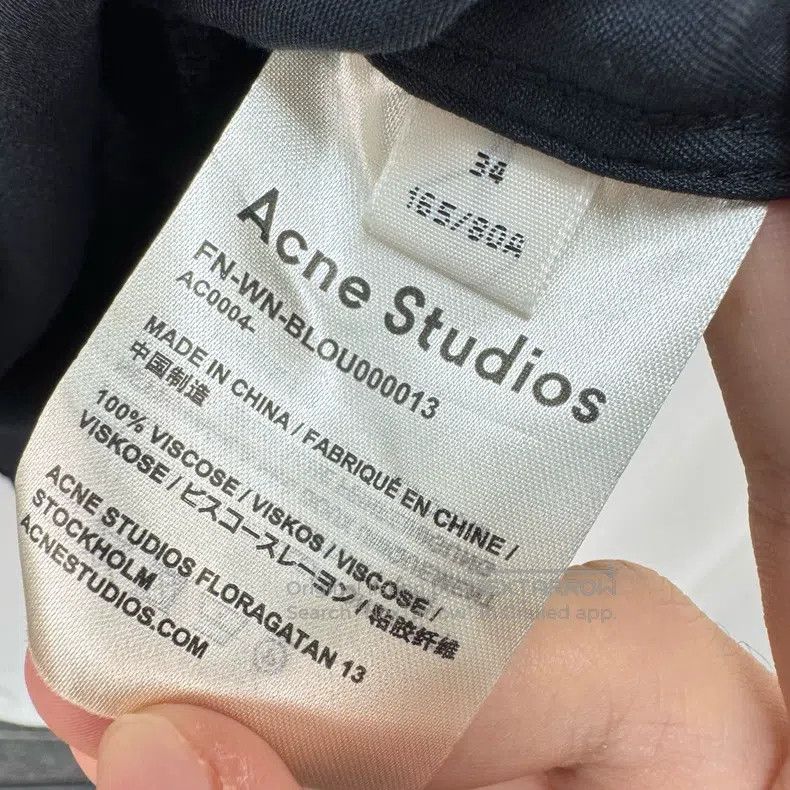 Acne Studios Acne Studios Black Mulberry Silk Colorful Button Shirt Size XXS / US 00 / IT 34 - 6 Thumbnail