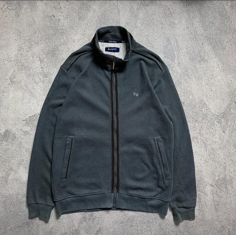 Japanese Brand vintage textured zip jacket Size US M / EU 48-50 / 2 - 1 Thumbnail