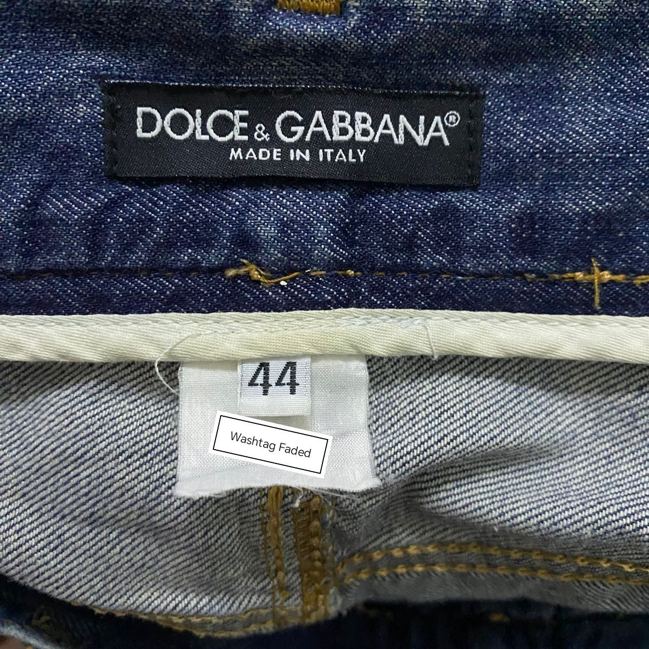 Dolce & Gabbana 💥Best Offer💥Dolce & Gabanna Distressed Denim Jeans Size 31" - 15 Thumbnail