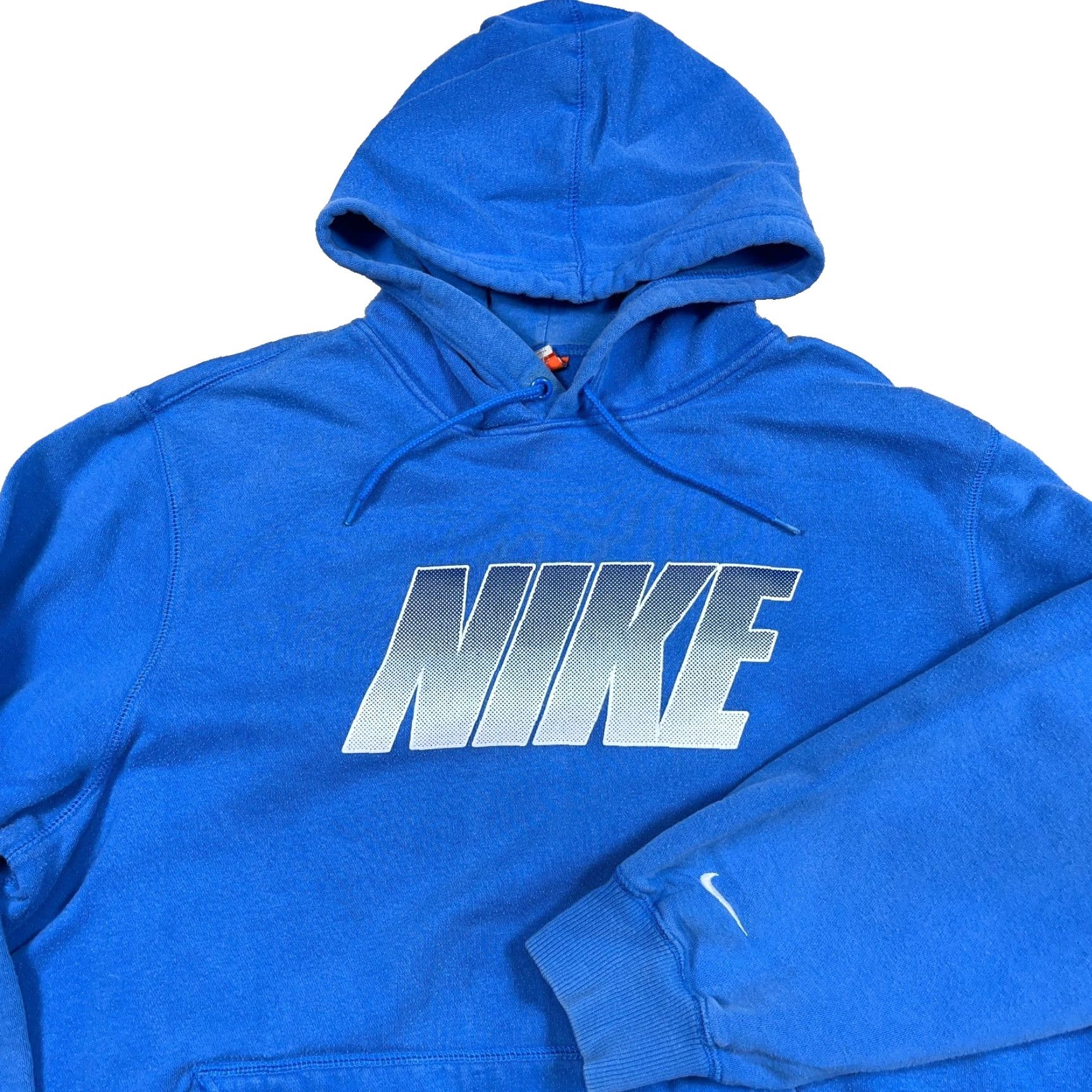 Nike VINTAGE Nike Hoodie Men XL Blue Sweatshirt 2000s Grunge Swoosh Logo Logo 90s Classic Hipster Retro Grunge Mens XL Blue Nike Sportswear Hoodie Size US XL / EU 56 / 4 - 2 Thumbnail