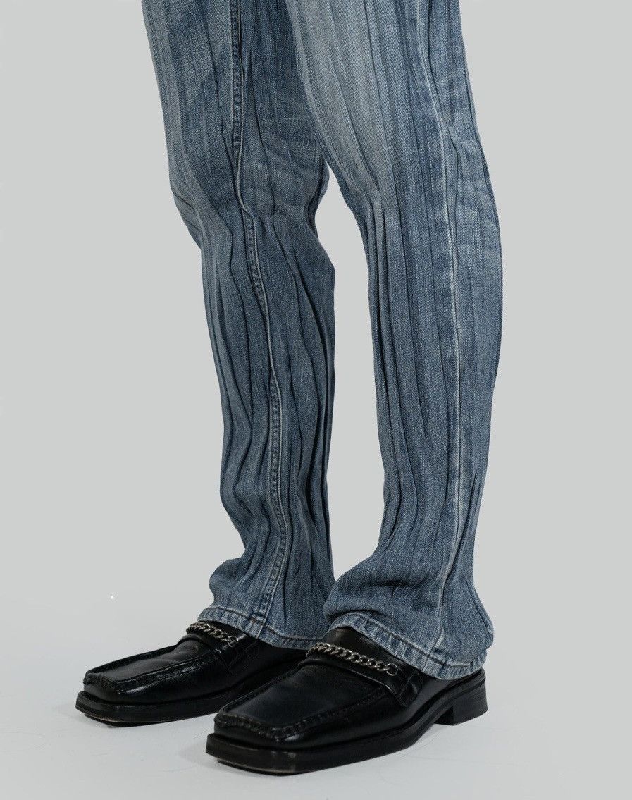 Martine Rose Martine Rose Crinkle Pleat Denim Size S Size US 28 / EU 44 - 15 Thumbnail