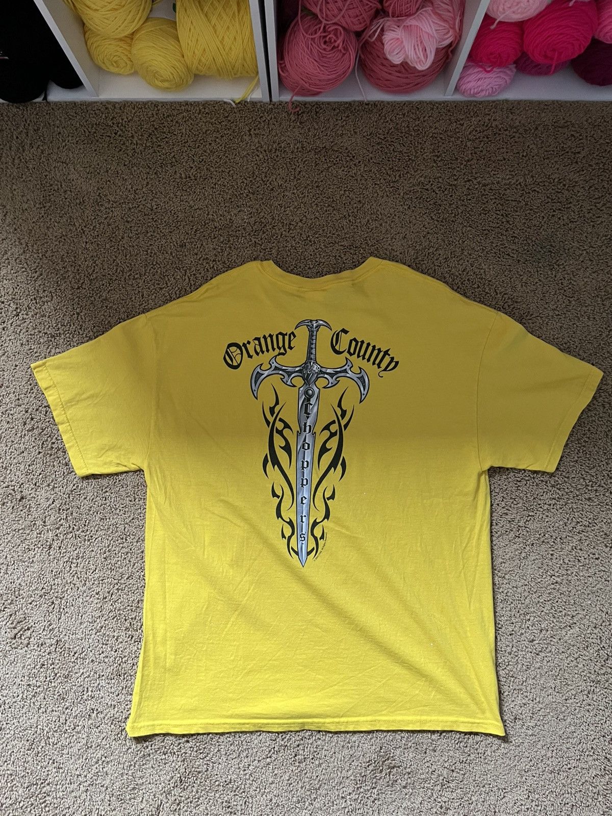 Vintage Vintage yellow T Size US XL / EU 56 / 4 - 2 Thumbnail