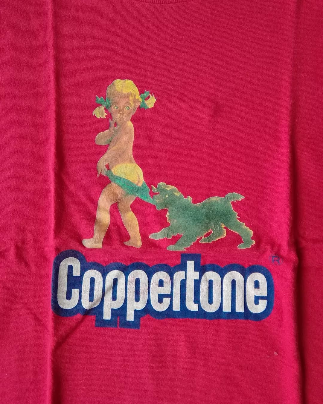 Other × Vintage Vintage Coppertone Red Graphic Tees Size S / US 4 / IT 40 - 3 Thumbnail