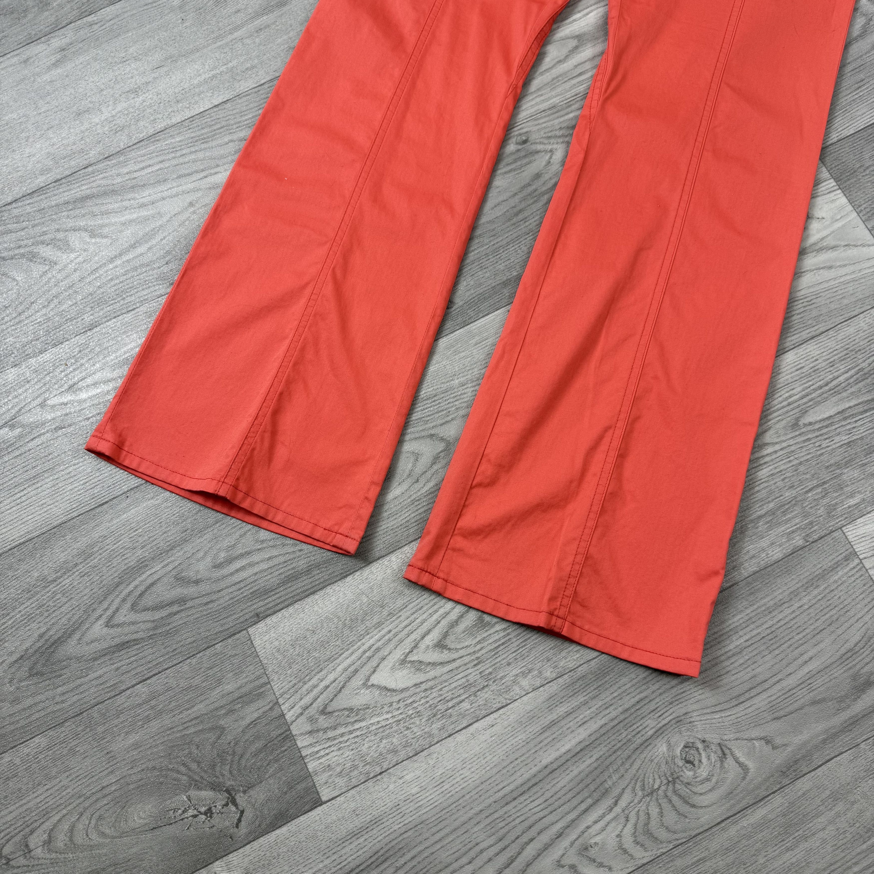 Versace Jeans Couture Vintage Versace Jeans Couture 00s Bootcut Flared Pants Jeans Size 26" / US 2 / IT 38 - 9 Thumbnail