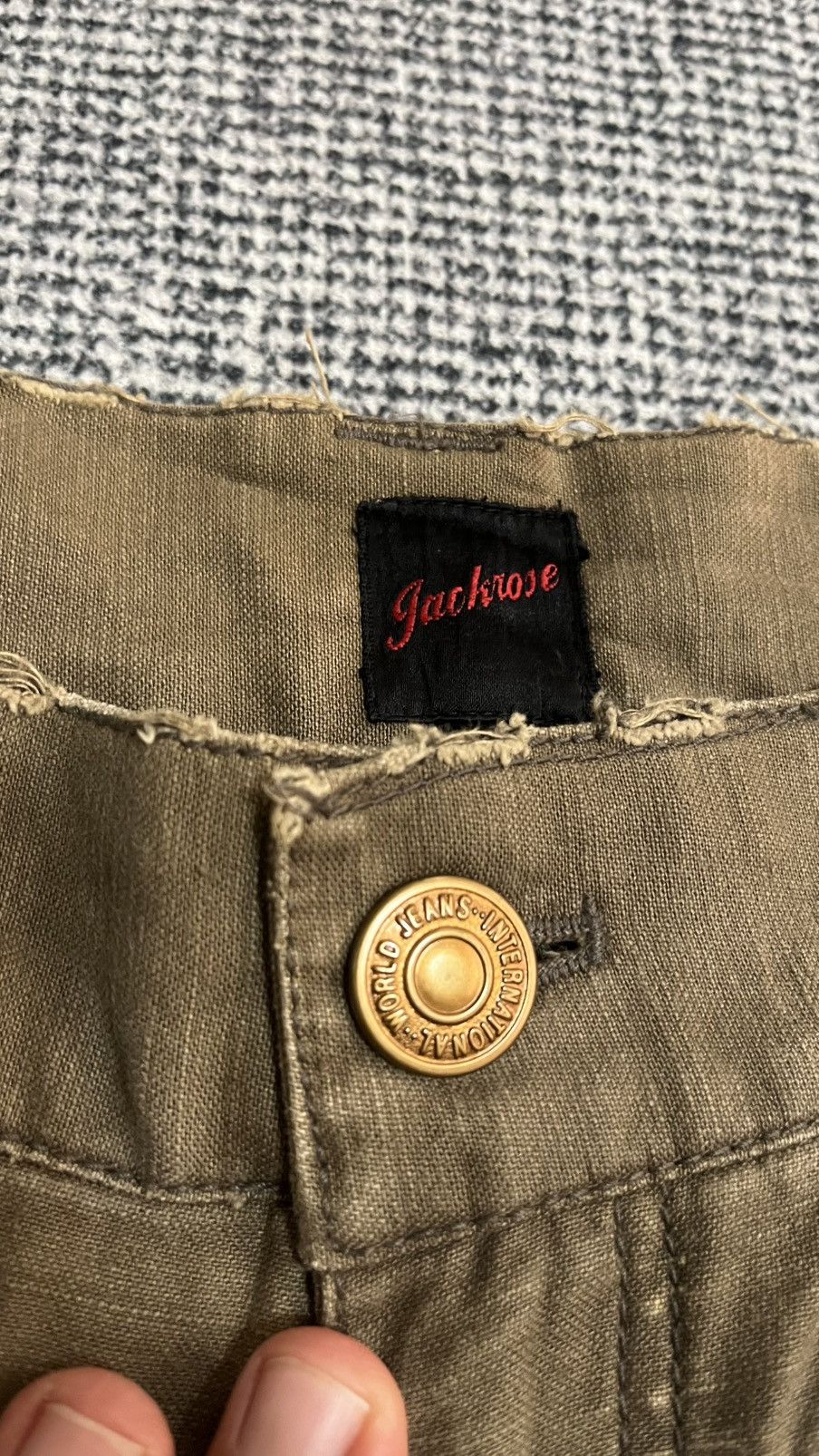 JACKROSE Vintage Jackrose Cargo Flare Pants size 34 inch Size US 34 / EU 50 - 10 Thumbnail