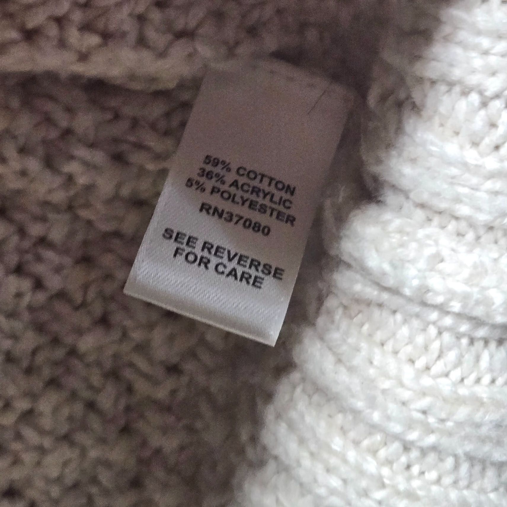 Vintage Cato Brown Long Sleeve Knit Crop Sweater Women's L Regular Casual Modern Size L / US 10 / IT 46 - 7 Thumbnail