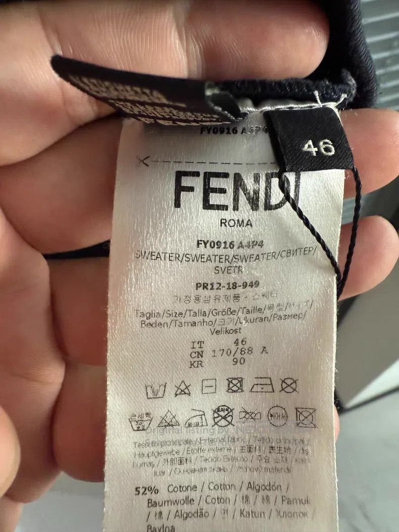 Fendi Fendi Hooded sweatshirt Size US S / EU 44-46 / 1 - 3 Thumbnail