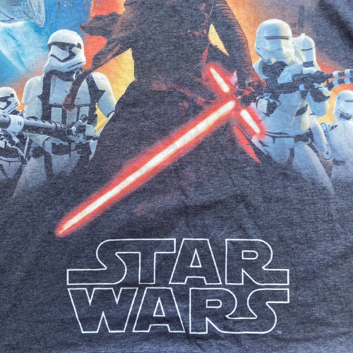 Star Wars Y2K Star Wars T-shirt all over print punk (Vetements style) Size US XXL / EU 58 / 5 - 2 Thumbnail