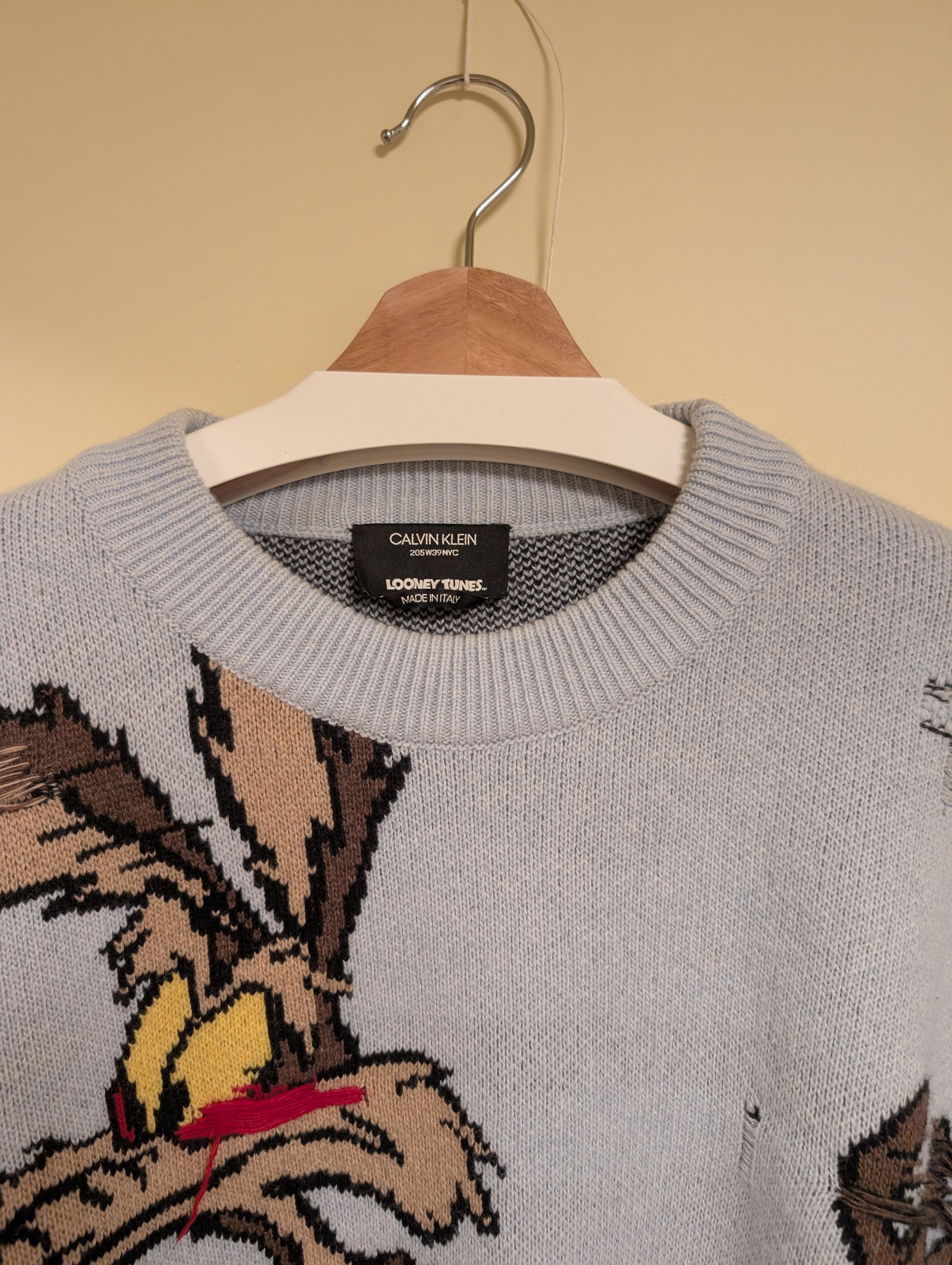 Calvin Klein 205W39NYC CK 205W39NYC by Raf Simons 18AW Looney Tunes Knitwear Size US S / EU 44-46 / 1 - 3 Thumbnail