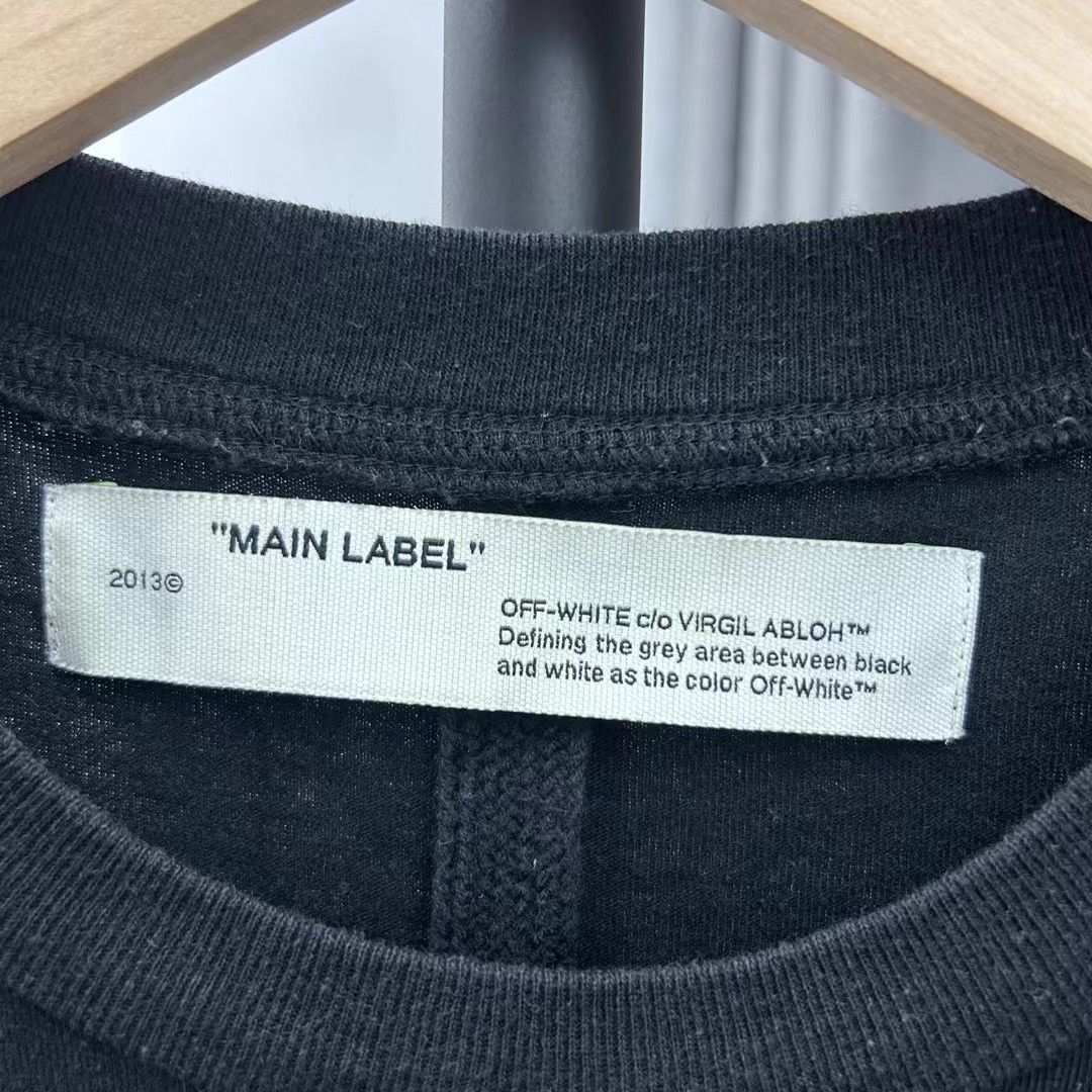 Off-White OFF- WHITE TEE Size US XXS / EU 40 - 3 Thumbnail