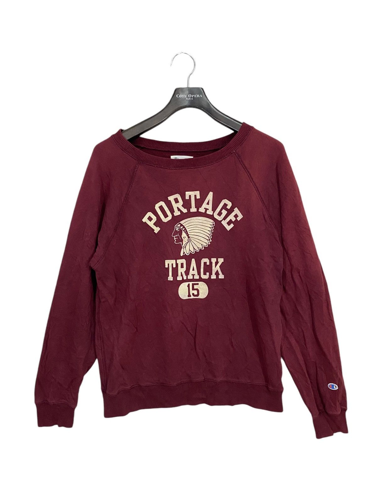 Champion × Vintage Champion portage track 15 sweatshirt crewneck sunfaded Size US XL / EU 56 / 4 - 1 Thumbnail