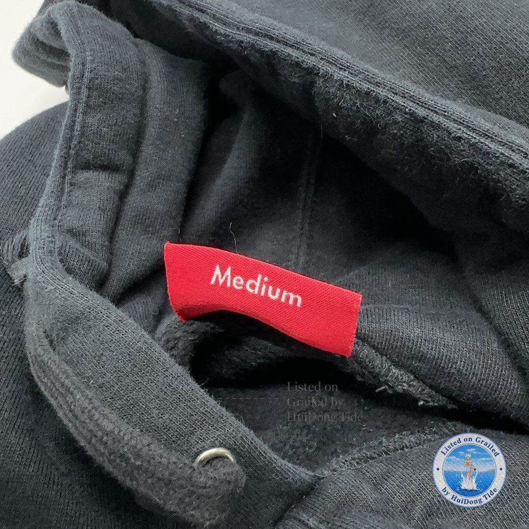 Supreme Supreme Diagonal Hooded Sweatshirt Black Size M. Size US M / EU 48-50 / 2 - 4 Thumbnail