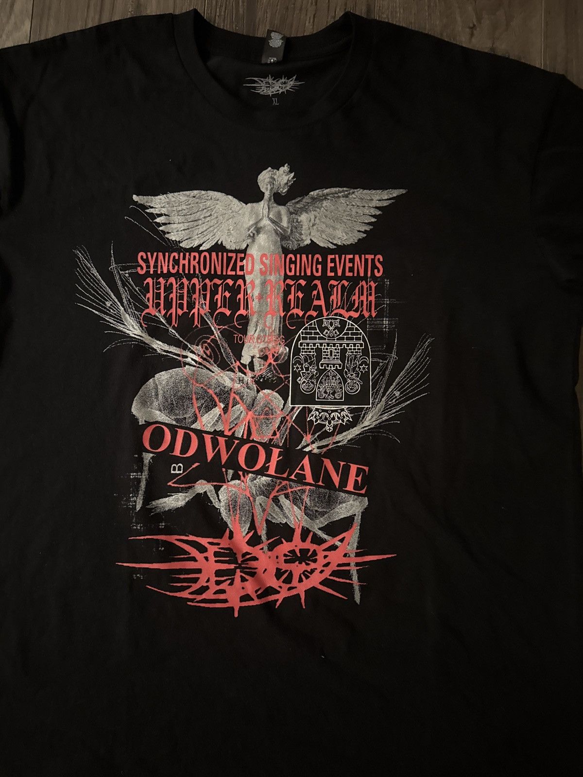 Drain Gang 1/200 Drain Gang Odwolane Poland T-Shirt Tee Bladee Size US XL / EU 56 / 4 - 4 Thumbnail
