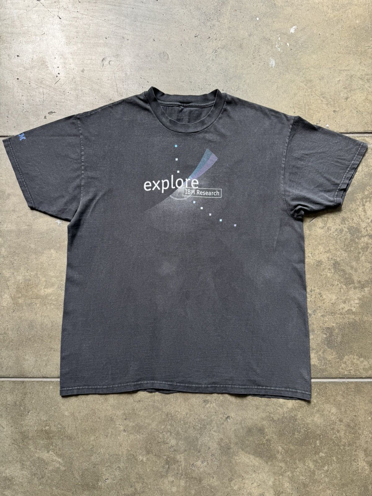 Vintage VTG ‘00s Y2K IBM Research Tech Tee Shirt Apple Microsoft Size US XL / EU 56 / 4 - 1 Thumbnail