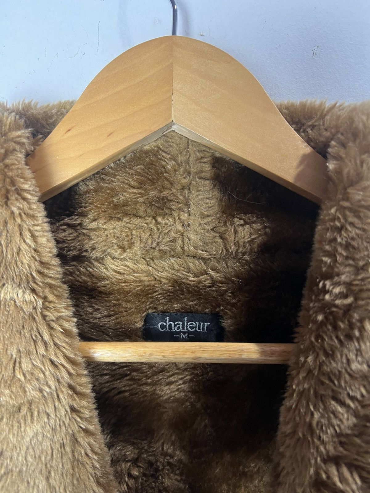 Vintage Vintage Chaleur Plaid Faux Fur Trim Sherpa Vest Size US M / EU 48-50 / 2 - 5 Thumbnail