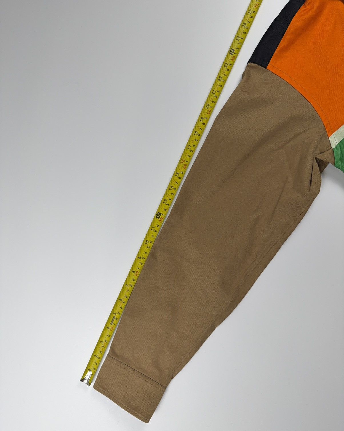 Prada SS20 COLORBLOCK SHIRT Size US S / EU 44-46 / 1 - 18 Thumbnail