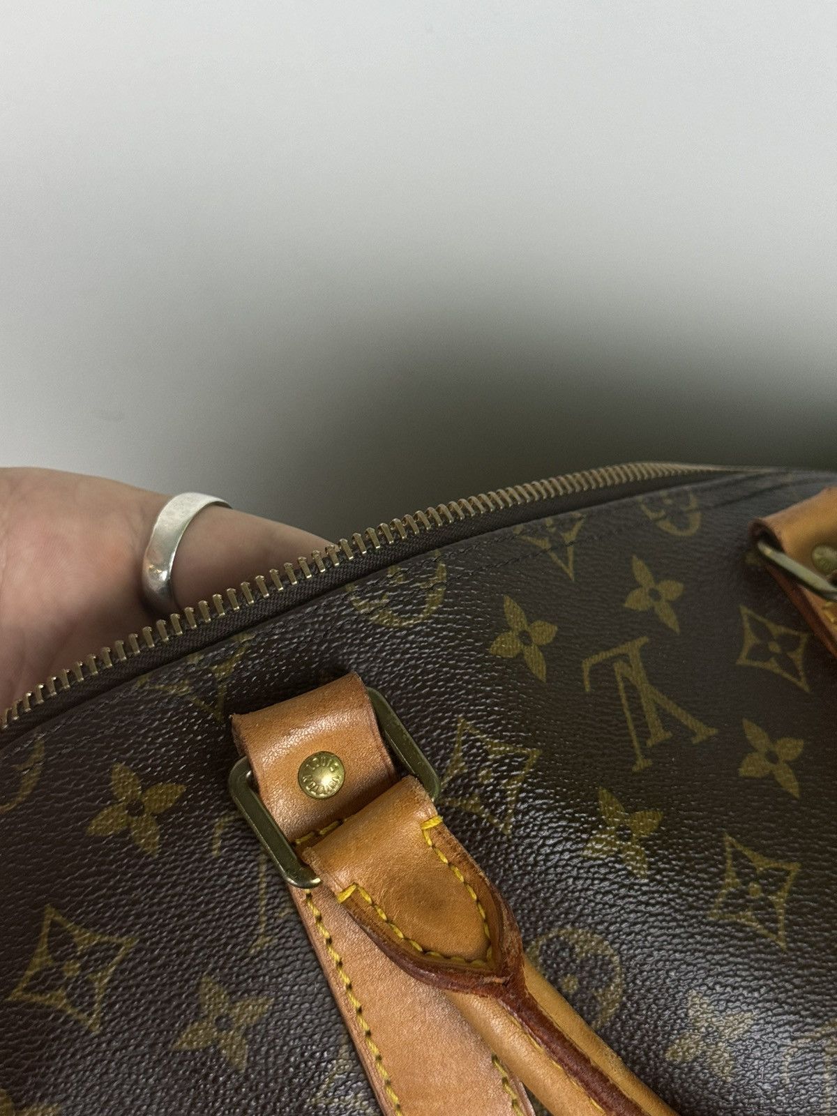 Louis Vuitton Luxury travel bag Louis Vuitton Keepall 50 original item Size ONE SIZE - 11 Thumbnail
