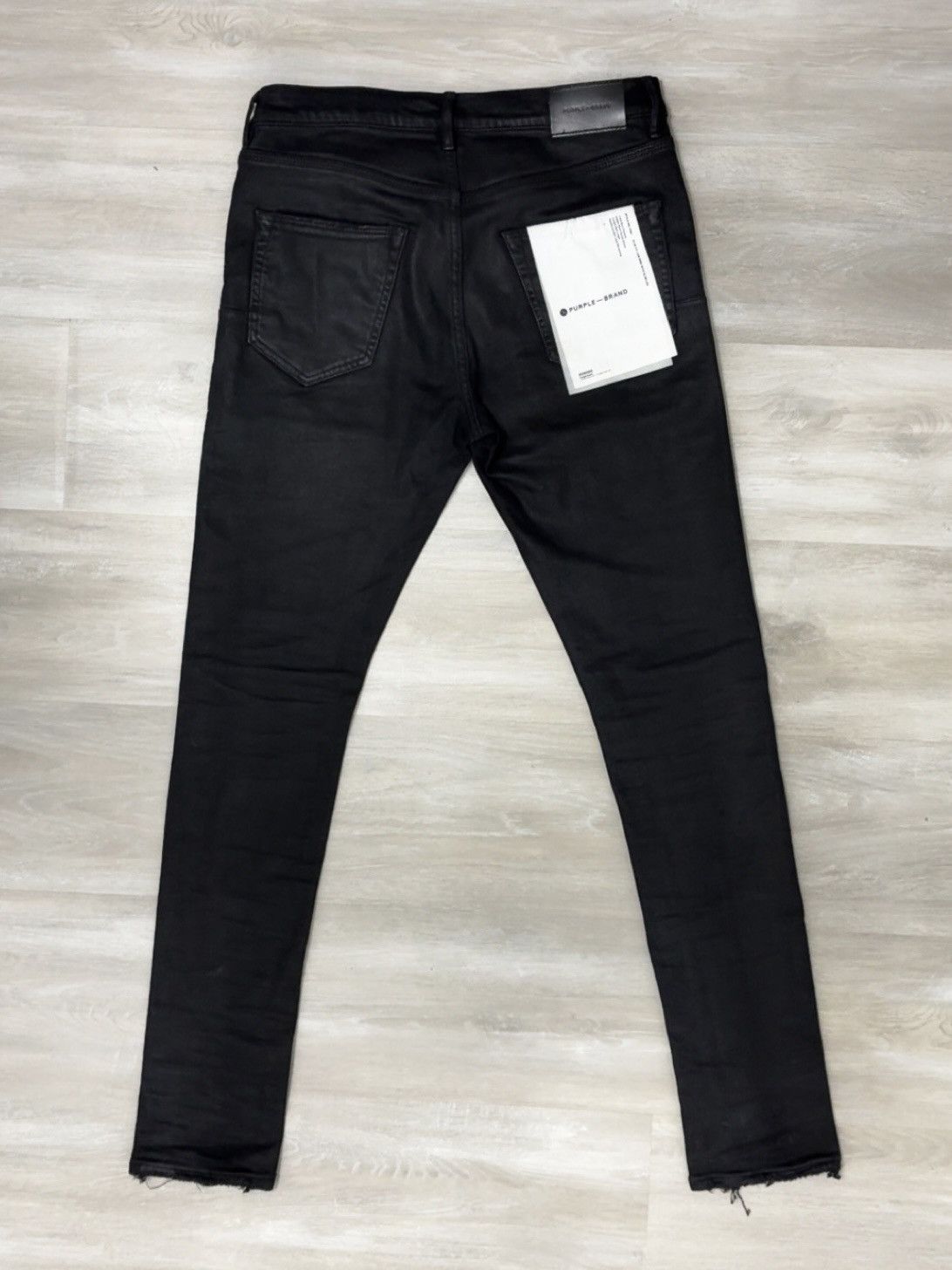 Purple Brand Purple jeans p001 black wax | Grailed