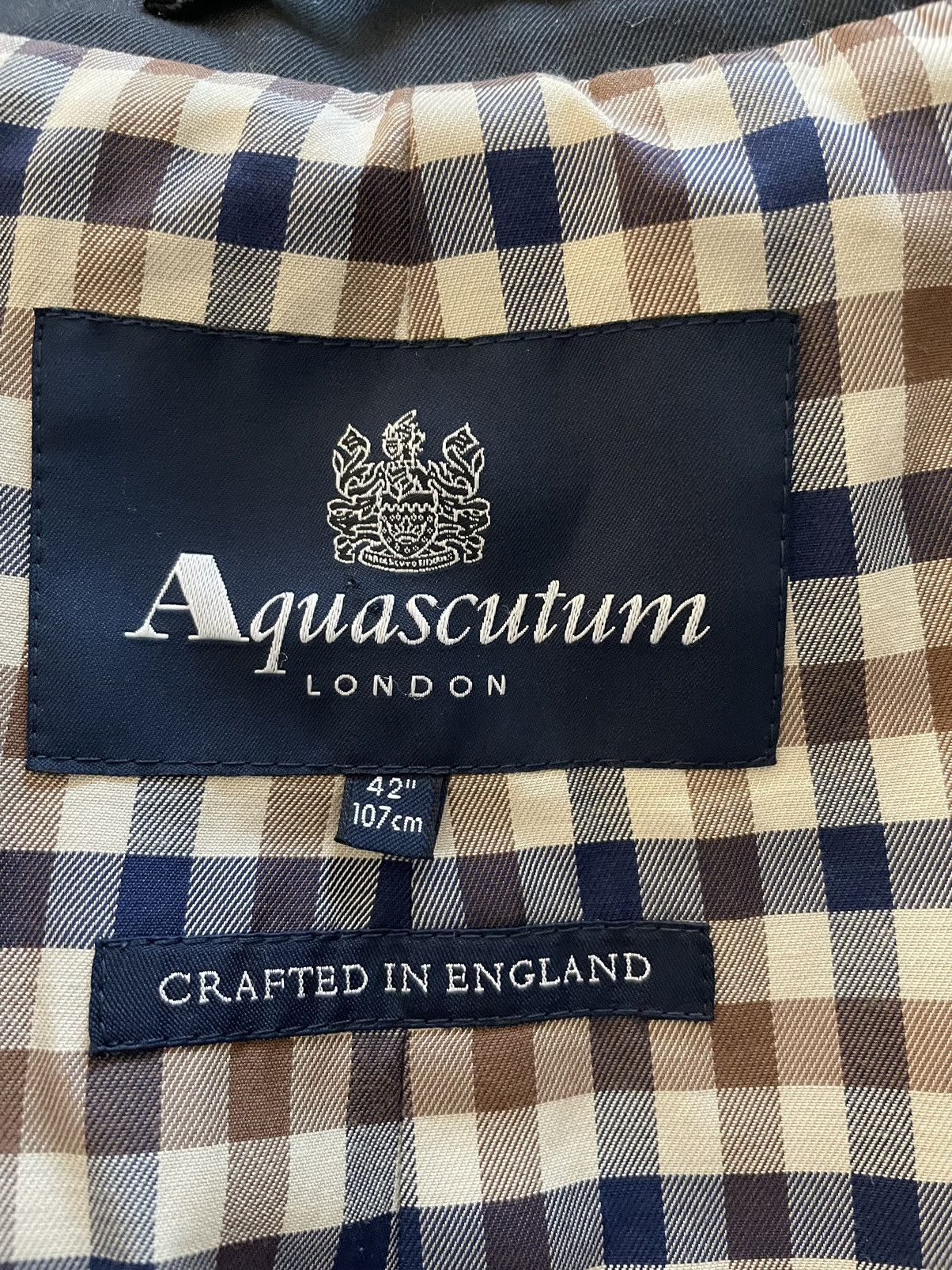 Aquascutum Classic Overcoat Size US L / EU 52-54 / 3 - 8 Thumbnail