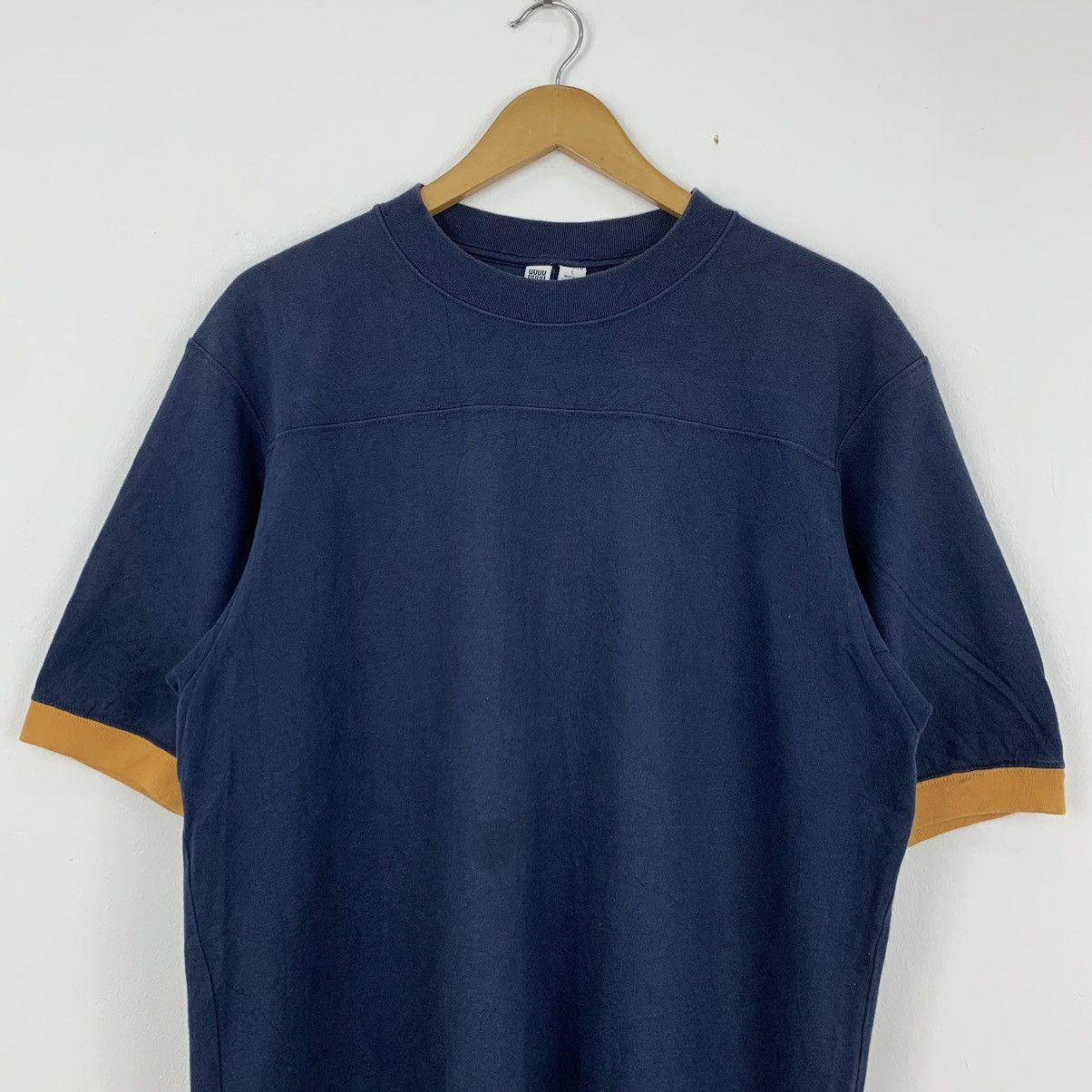 Japanese Brand × Uniqlo Uniqlo U Ringer T-Shirt Size US L / EU 52-54 / 3 - 2 Thumbnail
