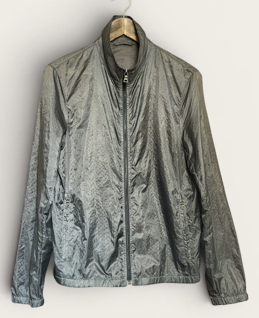 Prada Prada Sport (Linea Rossa) grey ripstop nylon jacket SGA372 Size US M / EU 48-50 / 2 - 1 Thumbnail