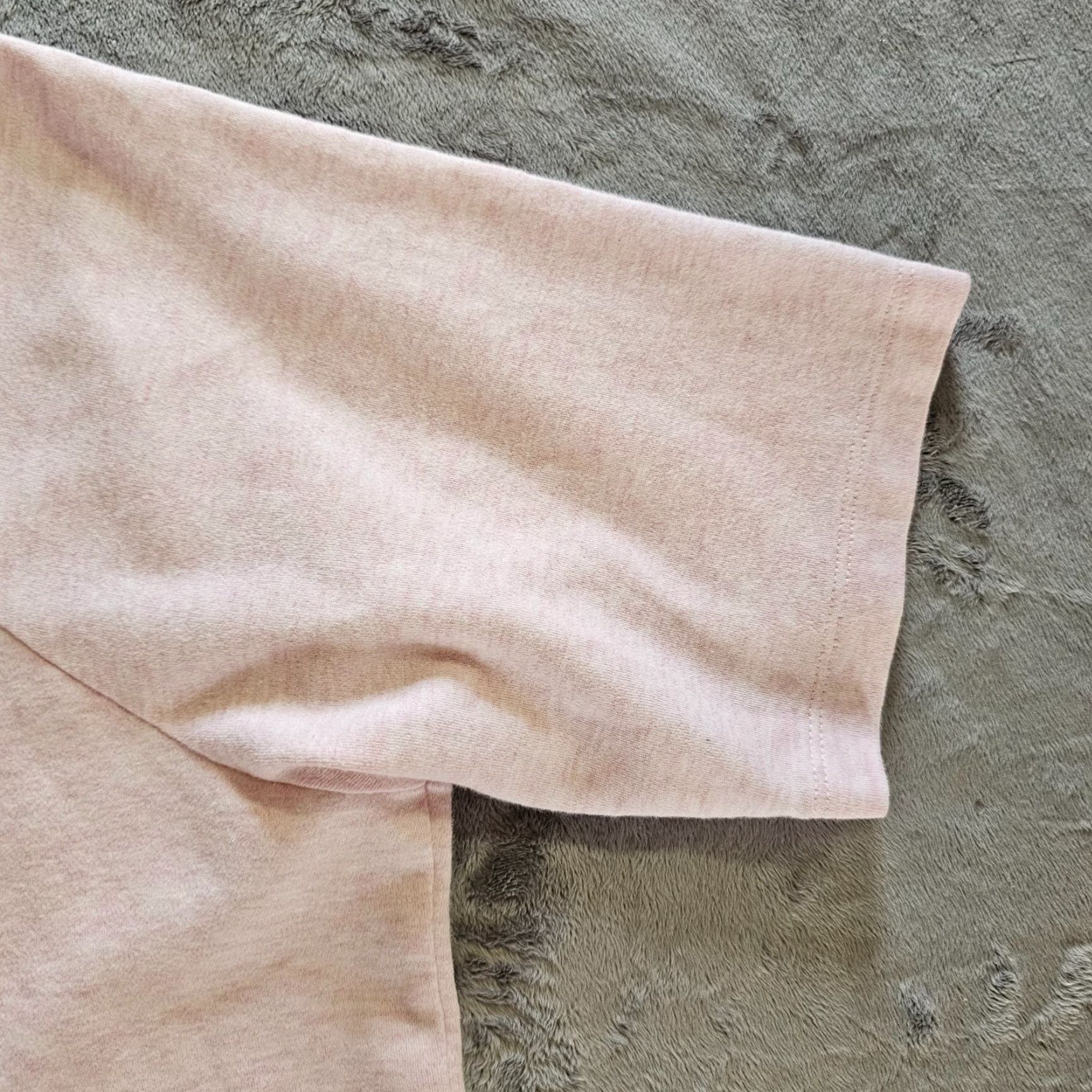 Vintage LL Bean Top Shirt Womens Large Pink Short Sleeve Round Neck Stretch Solid Basic Size L / US 10 / IT 46 - 5 Thumbnail