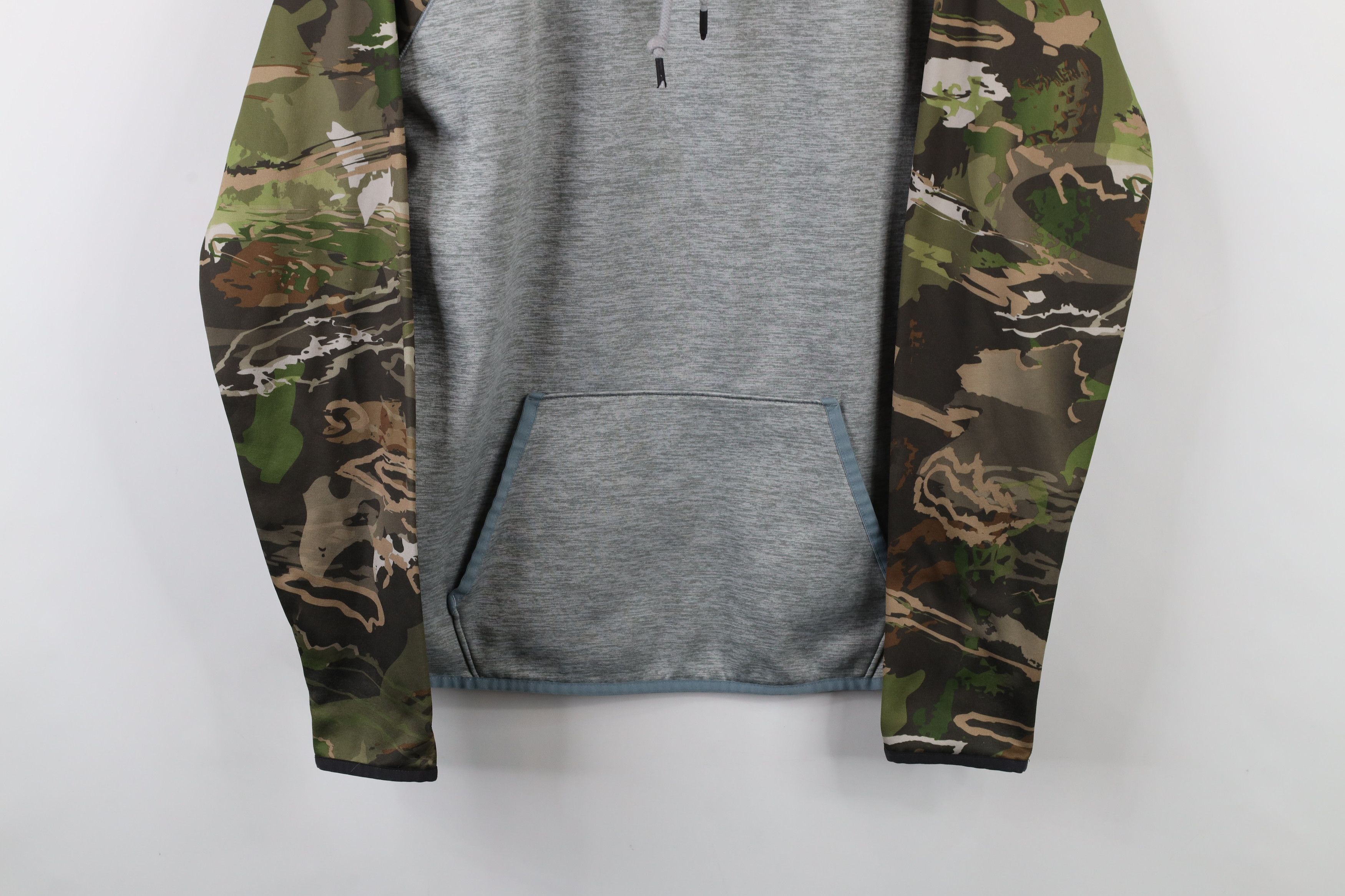 Under Armour × Vintage Under Armour Storm Loose Camouflage Hoodie Sweatshirt Gray Size L / US 10 / IT 46 - 3 Thumbnail