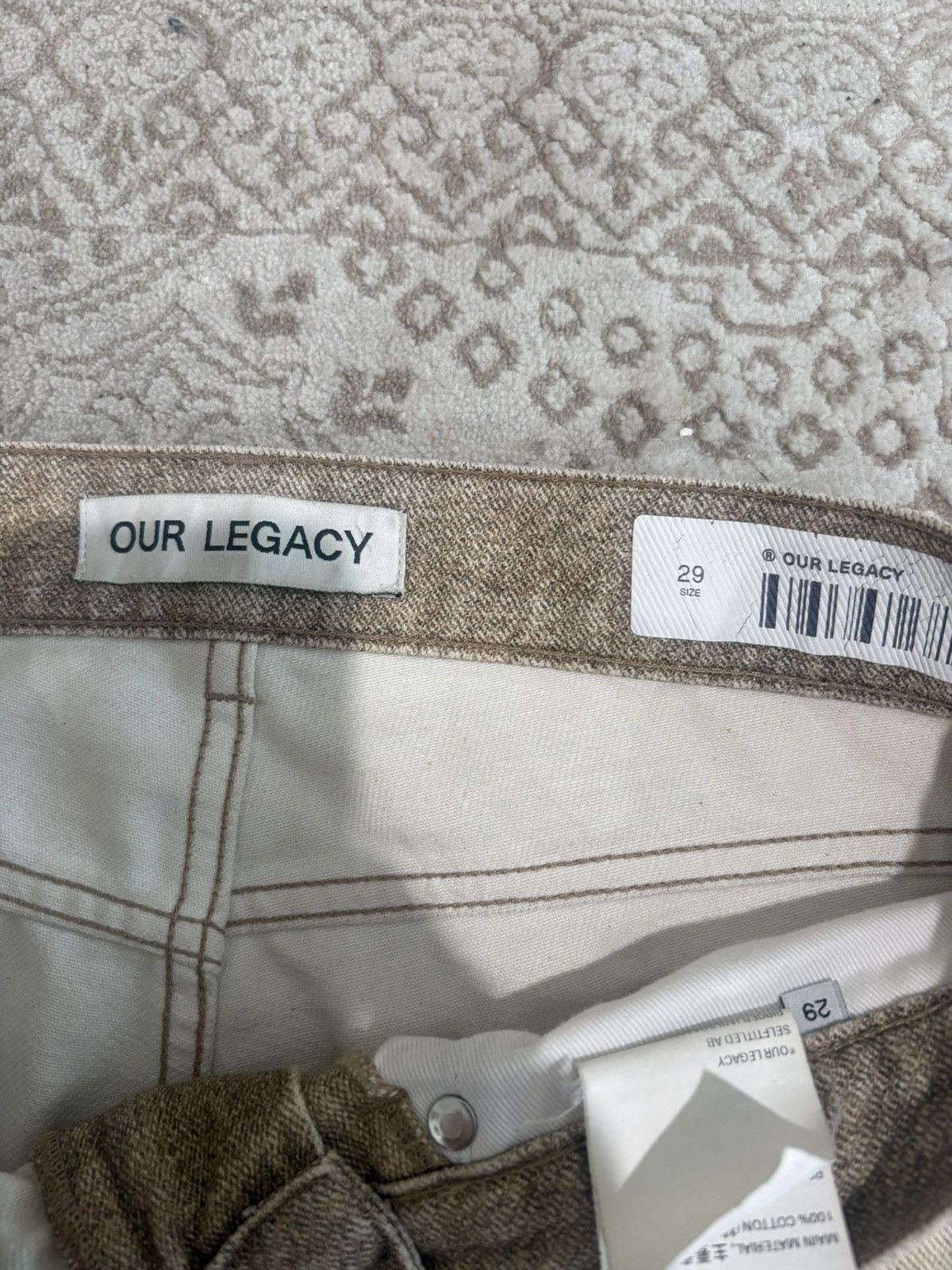 Our Legacy Our Legacy Third Cut Digital Denim Size US 29 - 2 Thumbnail