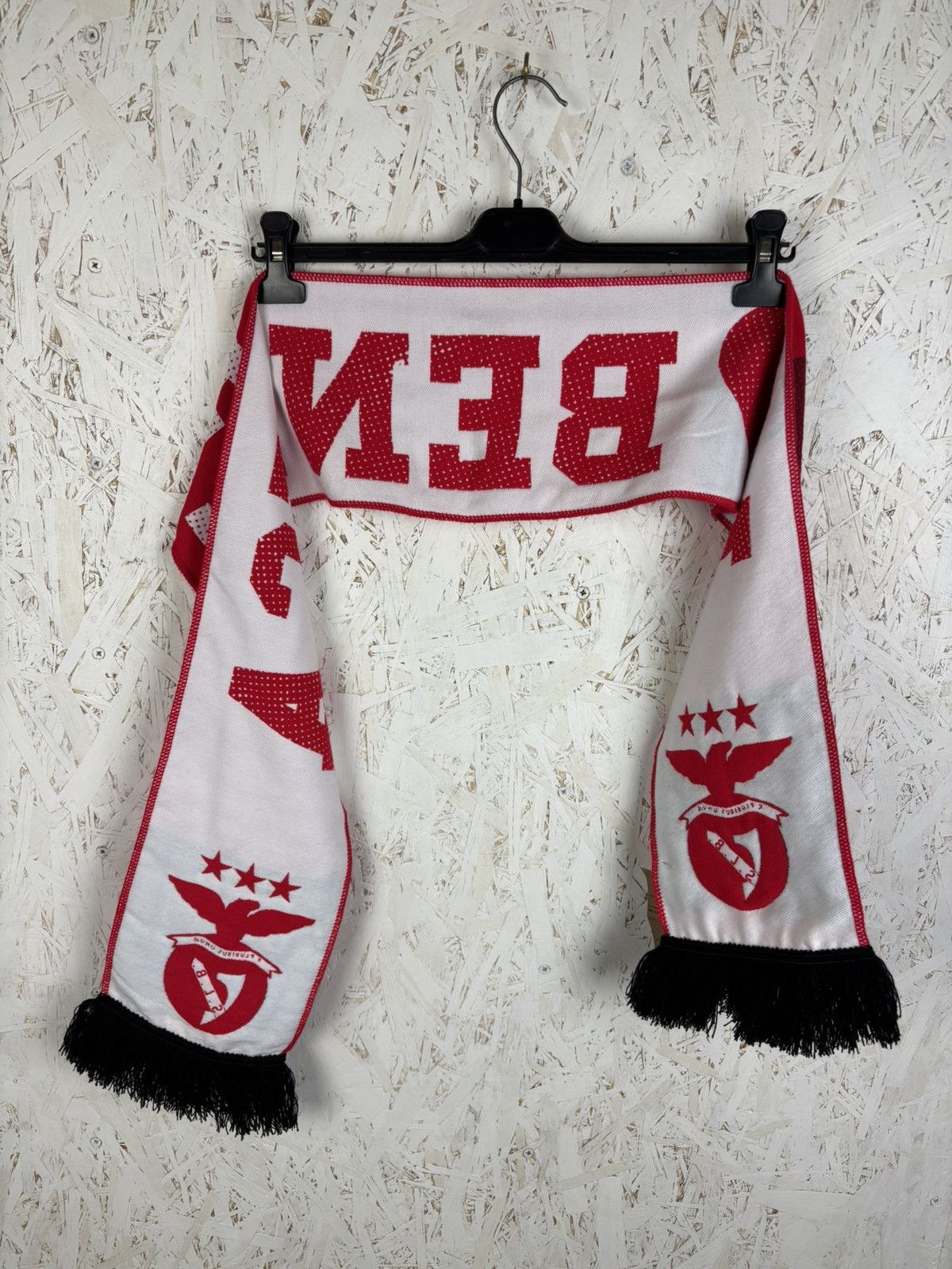 Vintage Vintage Soccer Football I Love Befica FC Fanwear Scarf Size ONE SIZE - 4 Thumbnail