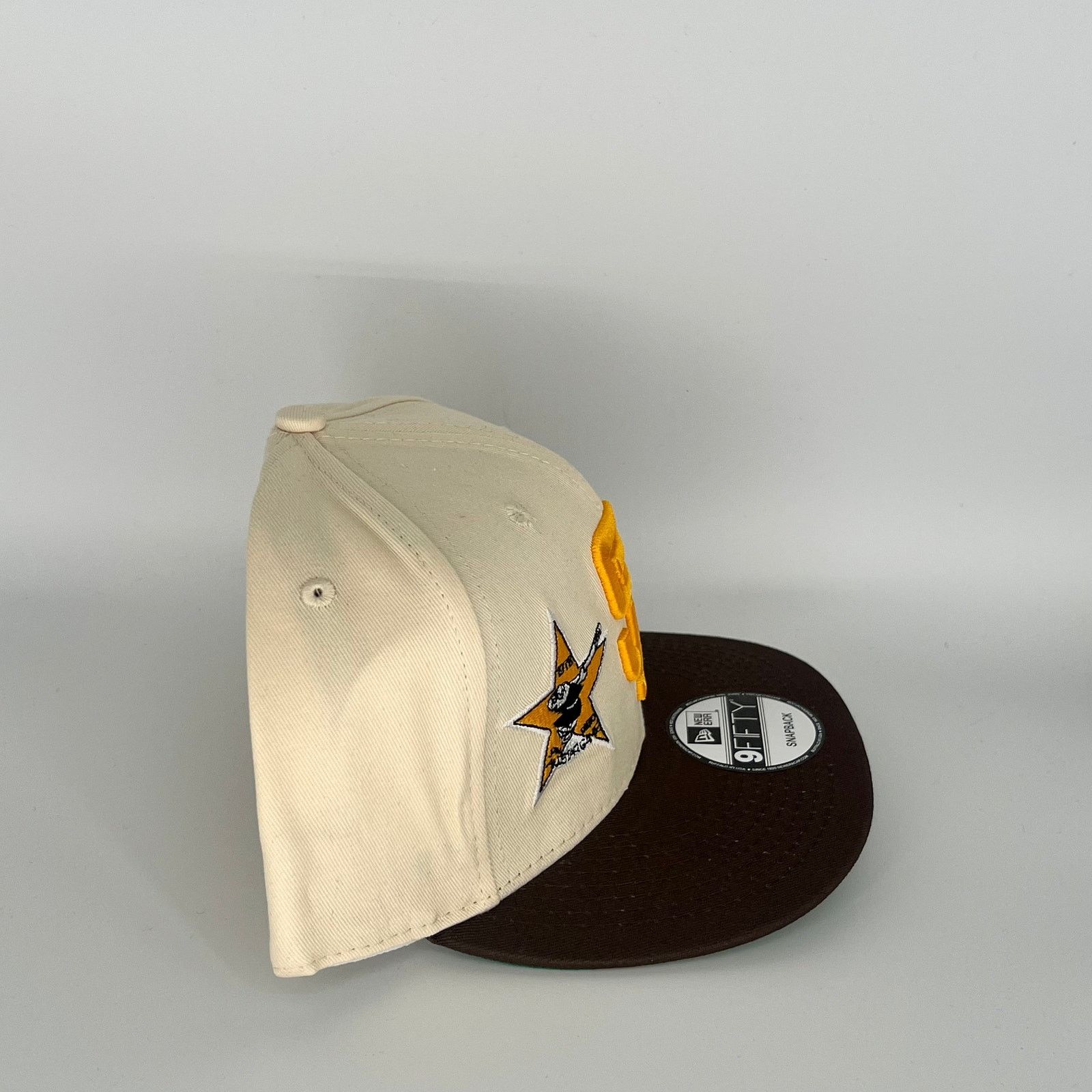 New Era Khaki Brown San Diego Padres 1992 All Star Game New Era MLB Size ONE SIZE - 3 Thumbnail