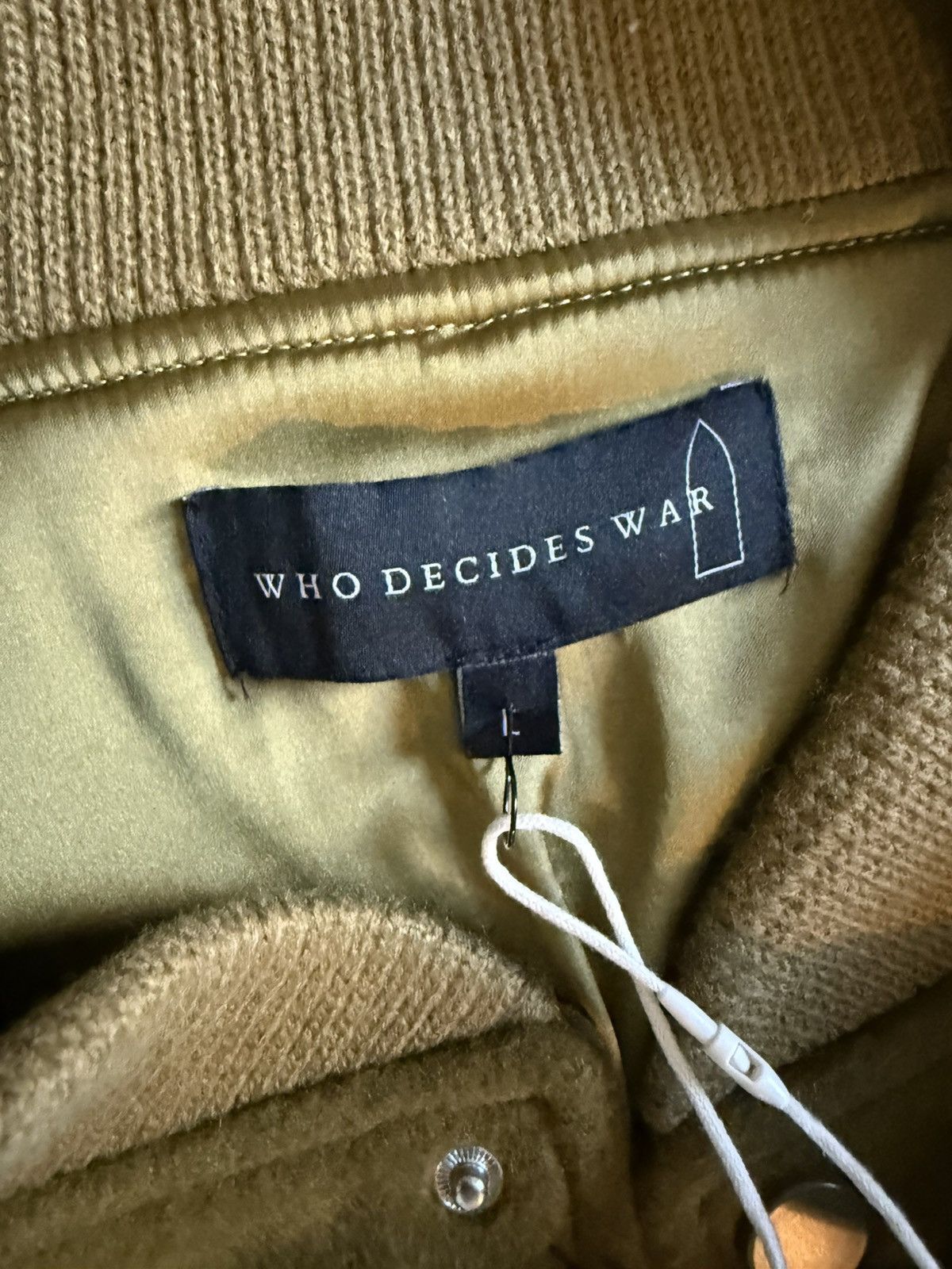 Who Decides War Who Decides War Namesake Varsity Jacket Size US L / EU 52-54 / 3 - 4 Thumbnail