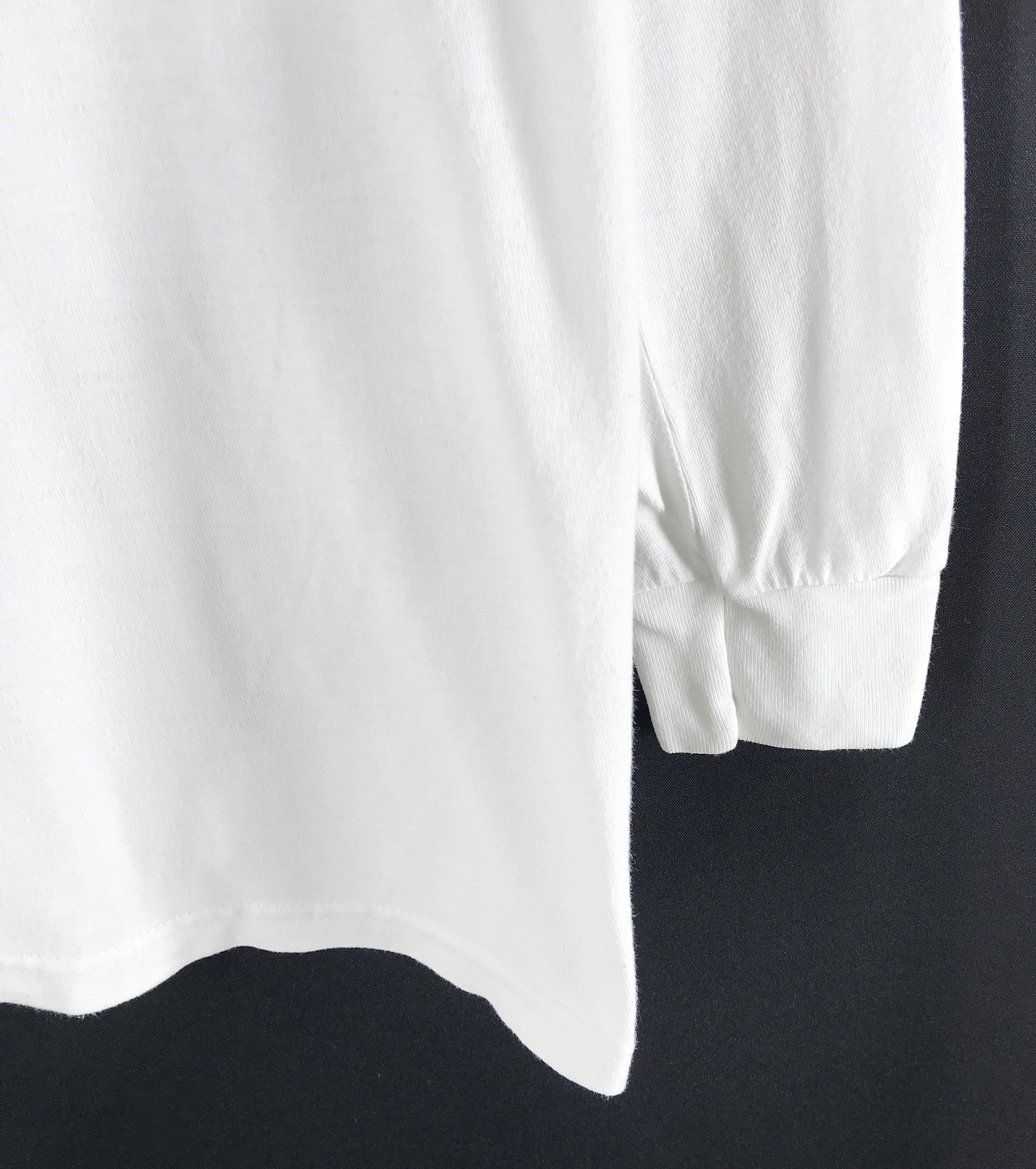 Stussy × Vintage VTG Stussy Long Sleeve White T-Shirt Hate and Love Size S Size US S / EU 44-46 / 1 - 8 Thumbnail