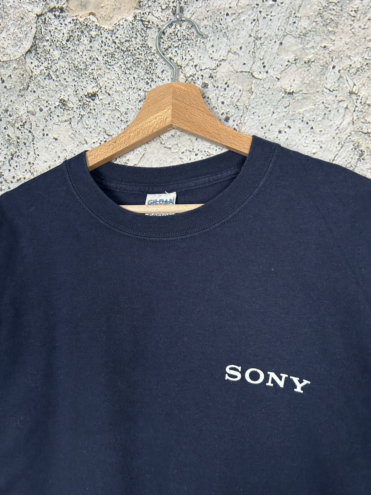 Sony Sony 90s Vintage Graphic Tee Streetwear Japanese Hype Size US M / EU 48-50 / 2 - 3 Thumbnail