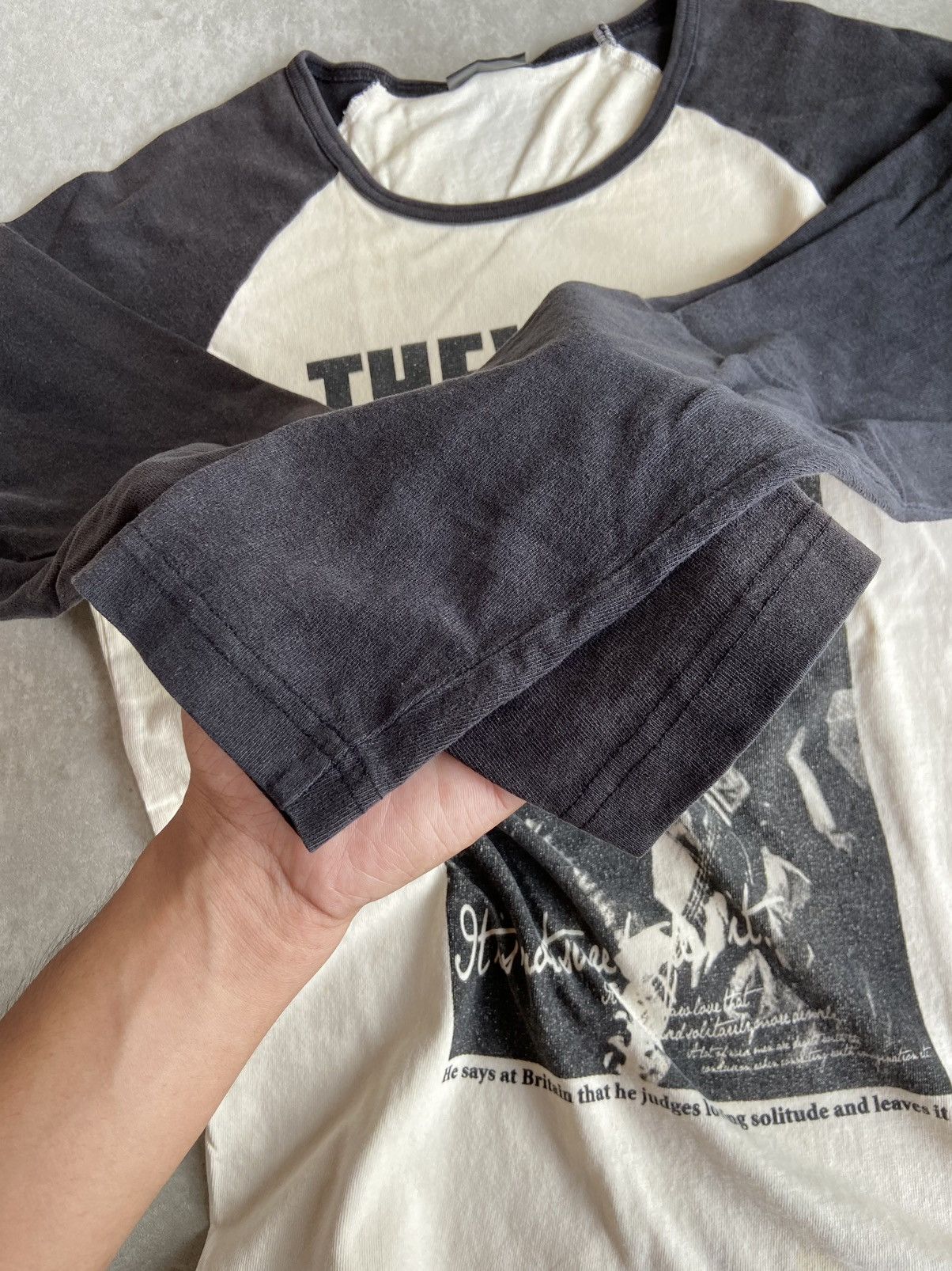If Six Was Nine × Le Grande Bleu (L.G.B.) ONE AFTER 99 KURT COBAIN PHOTOS LONGSLEEVE Size US M / EU 48-50 / 2 - 4 Thumbnail