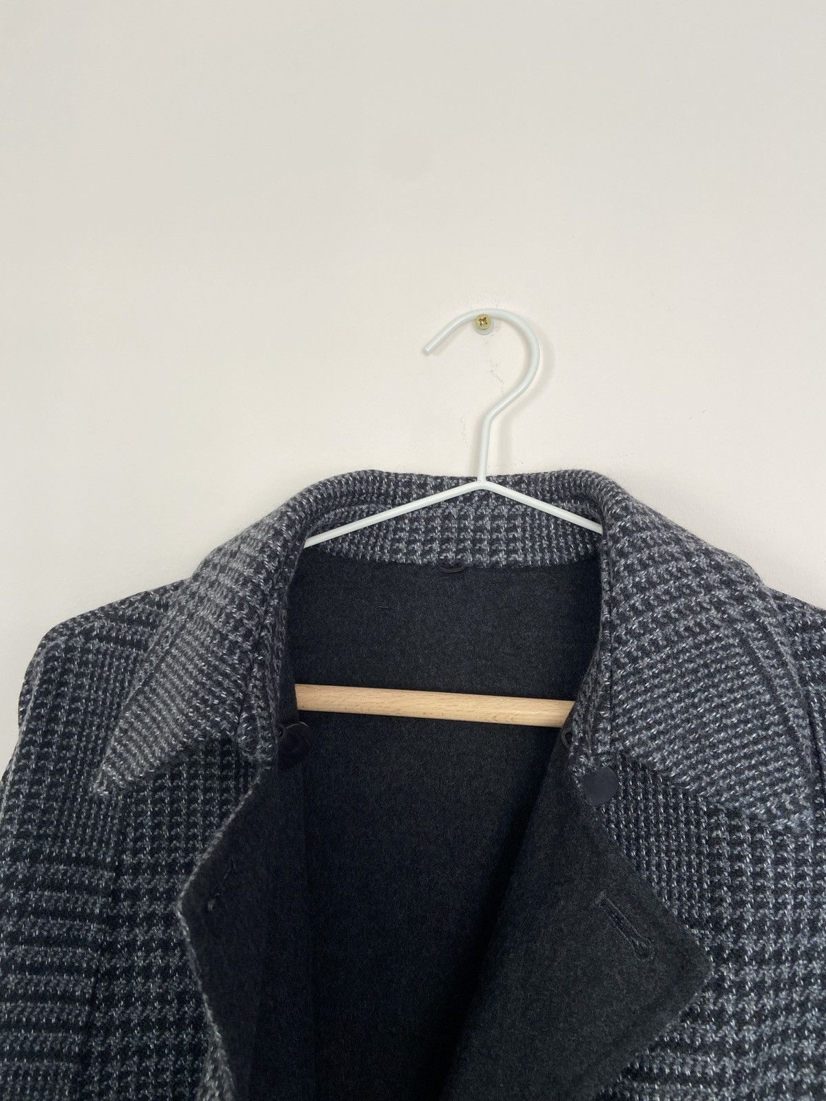 Loro Piana Loro Piana Baby Cashmere Houndstooth Print Cape Size S / US 4 / IT 40 - 13 Thumbnail