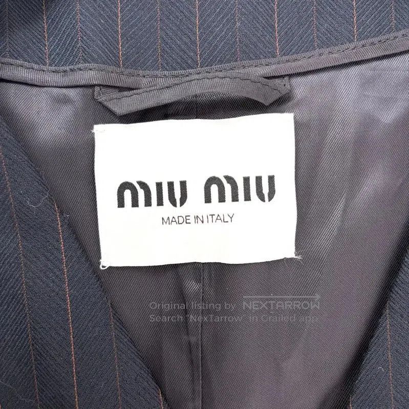 Miu Miu Miu Miu Black Sleeveless Dress . Size XXS / US 00 / IT 34 - 3 Thumbnail