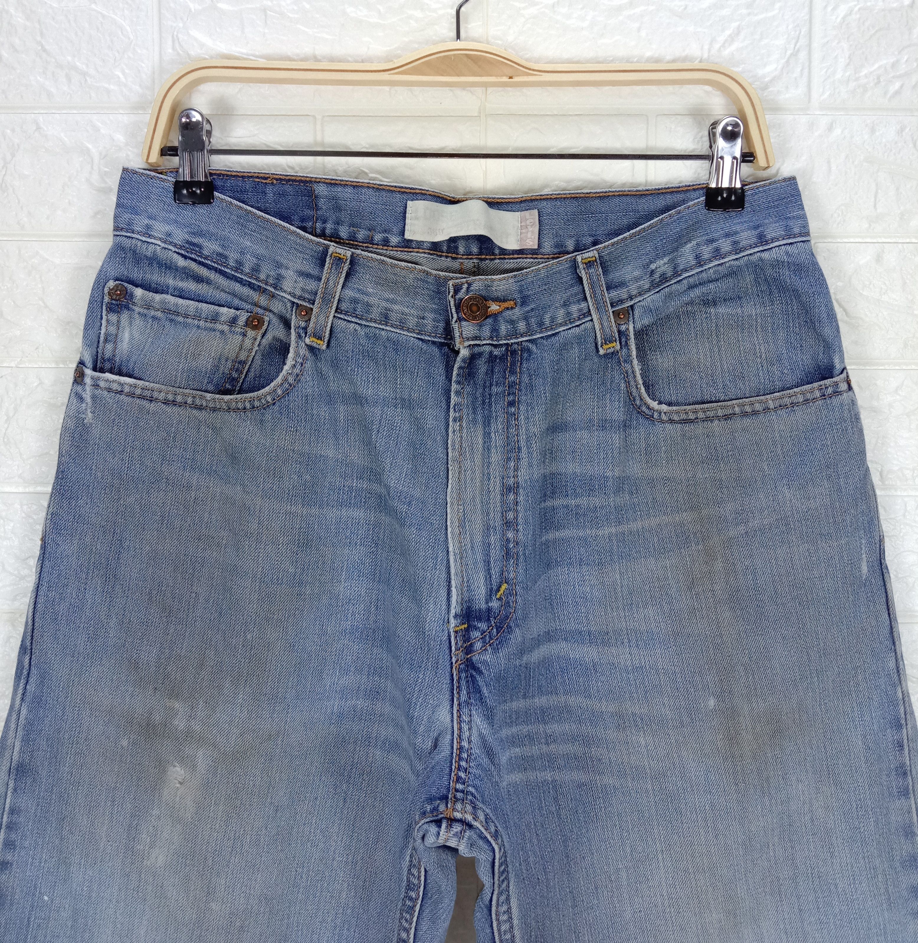 Levi's Vintage Levi's 569 Jeans Dirty Wash Loose Straight Denim Size US 32 / EU 48 - 2 Thumbnail