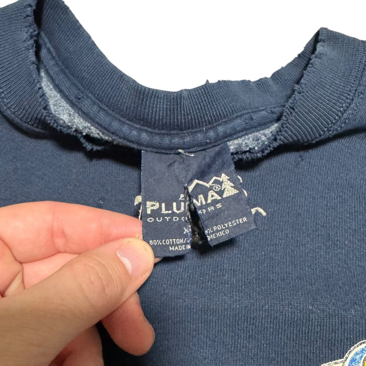 Vintage Vintage Johnny Bravo Construction Distressed Sweatshirt XL Size US XL / EU 56 / 4 - 9 Thumbnail