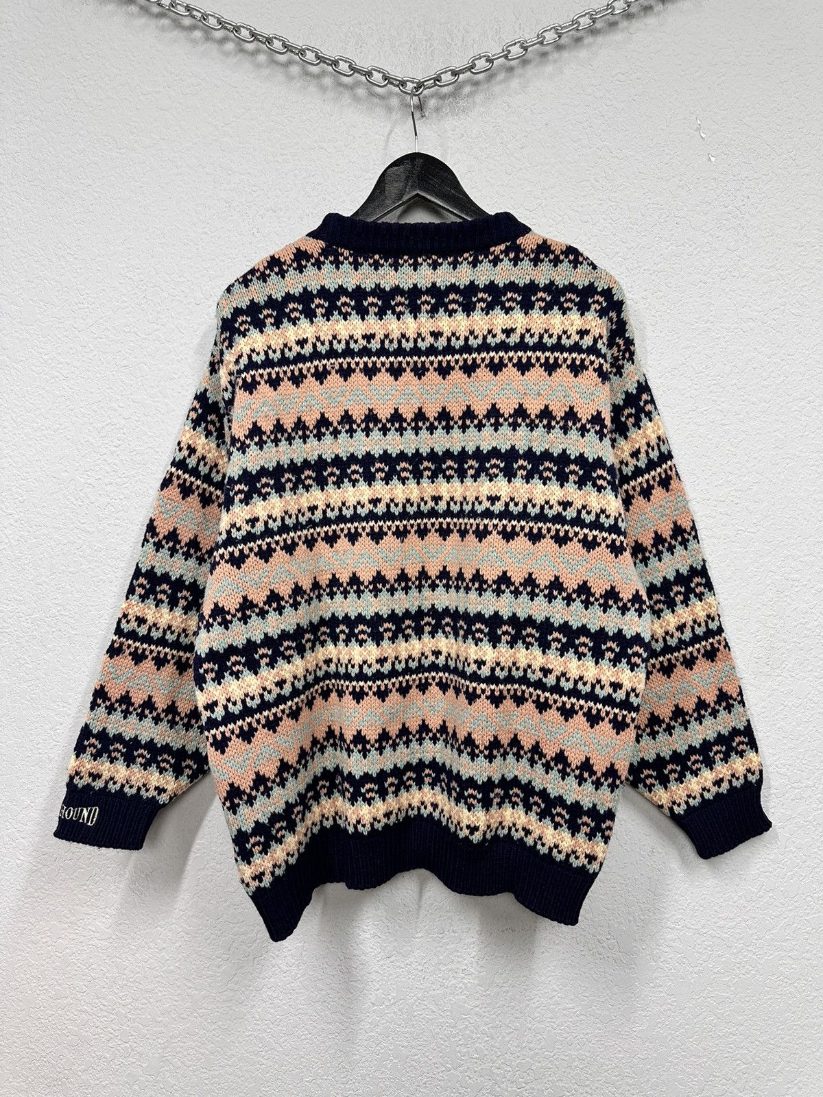 Diesel Vintage Knit Carlo Colucci Wool Coogi Dolce Gabbana Style Size US L / EU 52-54 / 3 - 8 Thumbnail