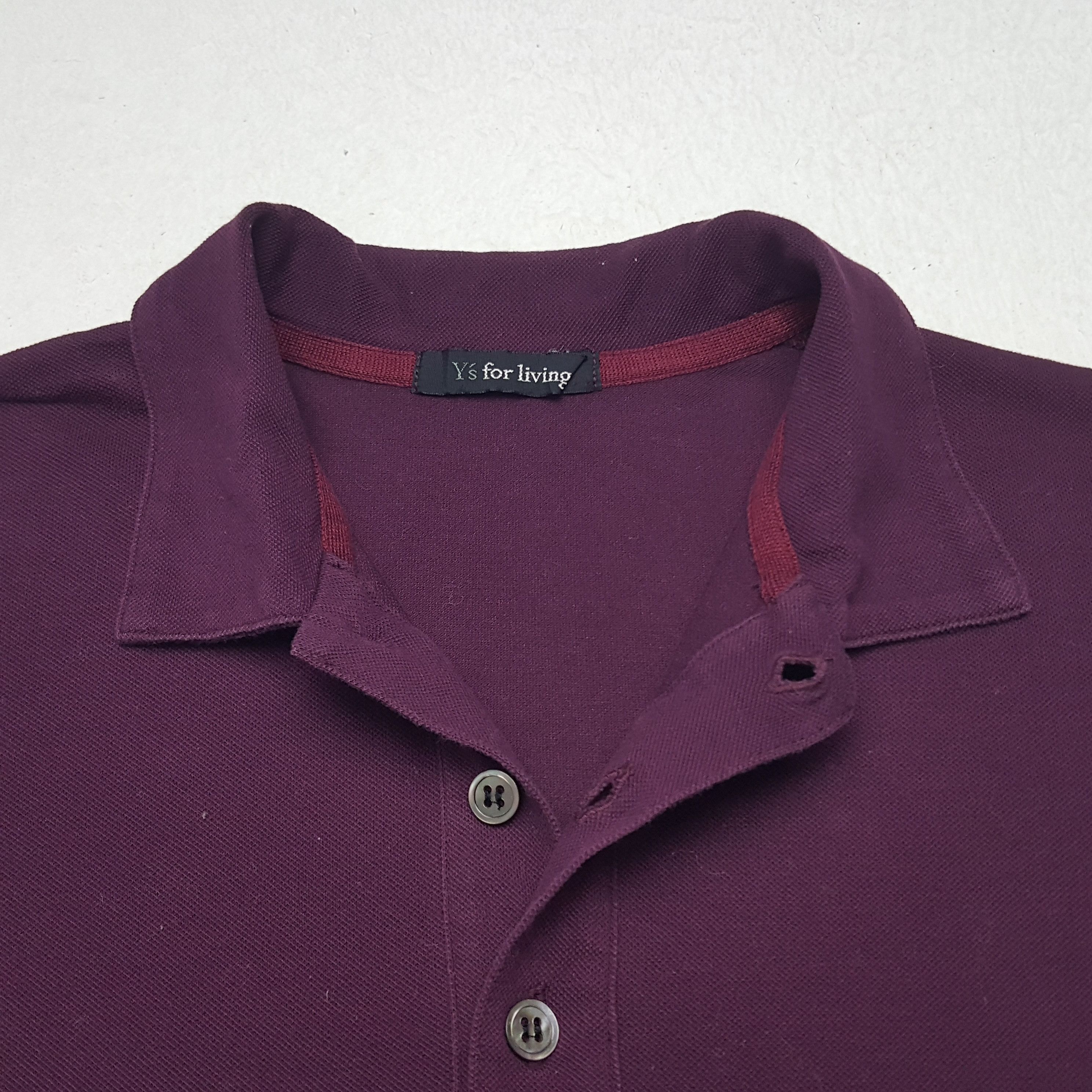 Japanese Brand × Vintage × Yohji Yamamoto Vintage Y's For Living by Yohji Yamamoto Japan Polos Size S / US 4 / IT 40 - 3 Thumbnail