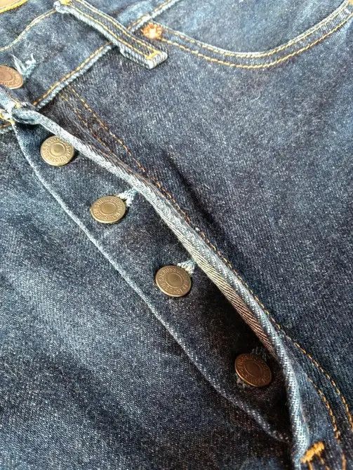 Levi's 90s Vintage Levis 501 Made In USA Distressed Jeans 29x30 Size US 29 - 7 Thumbnail
