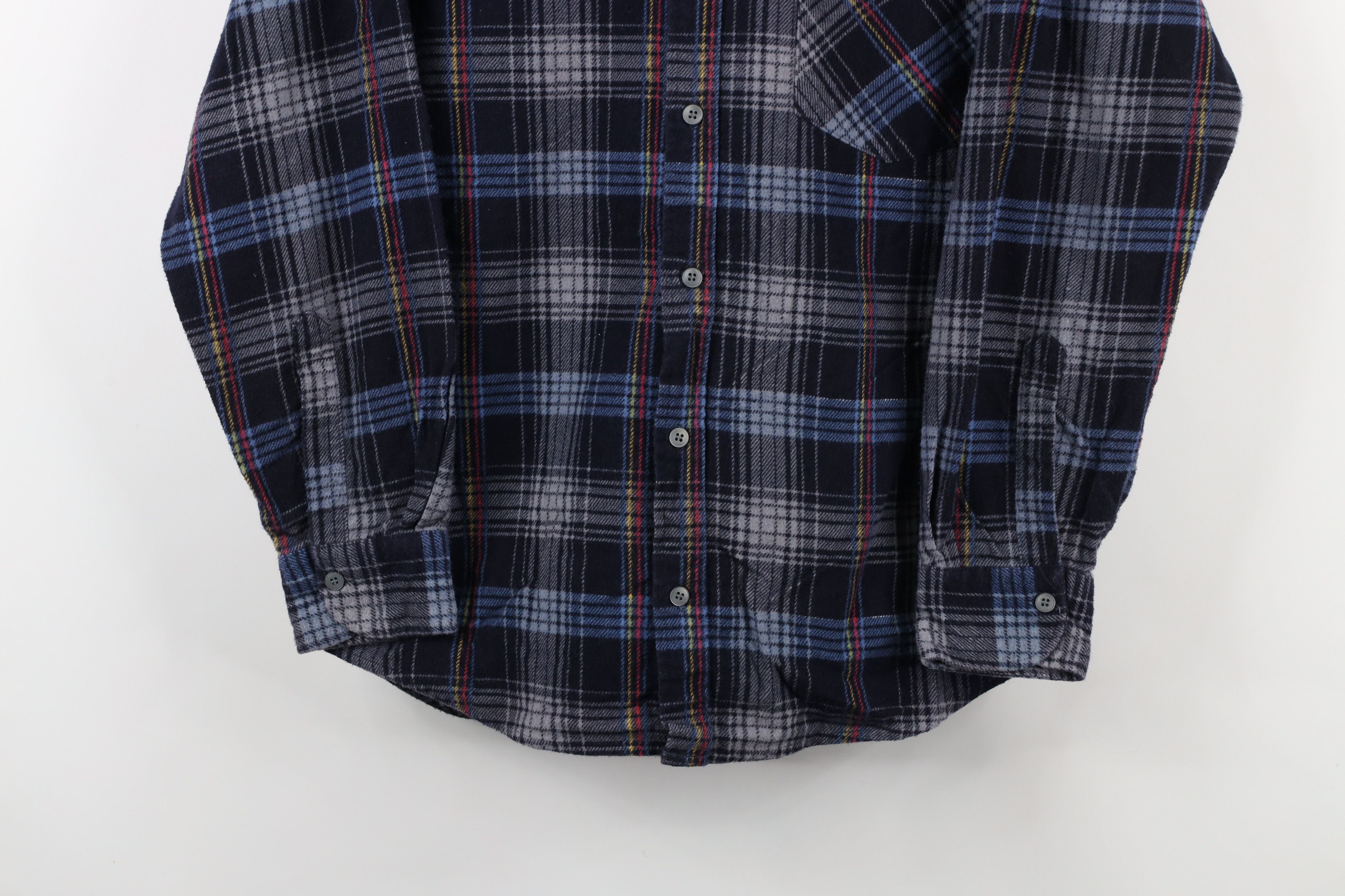 Vintage Vintage 90s Streetwear Rainbow Plaid Flannel Button Shirt Size US S / EU 44-46 / 1 - 3 Thumbnail