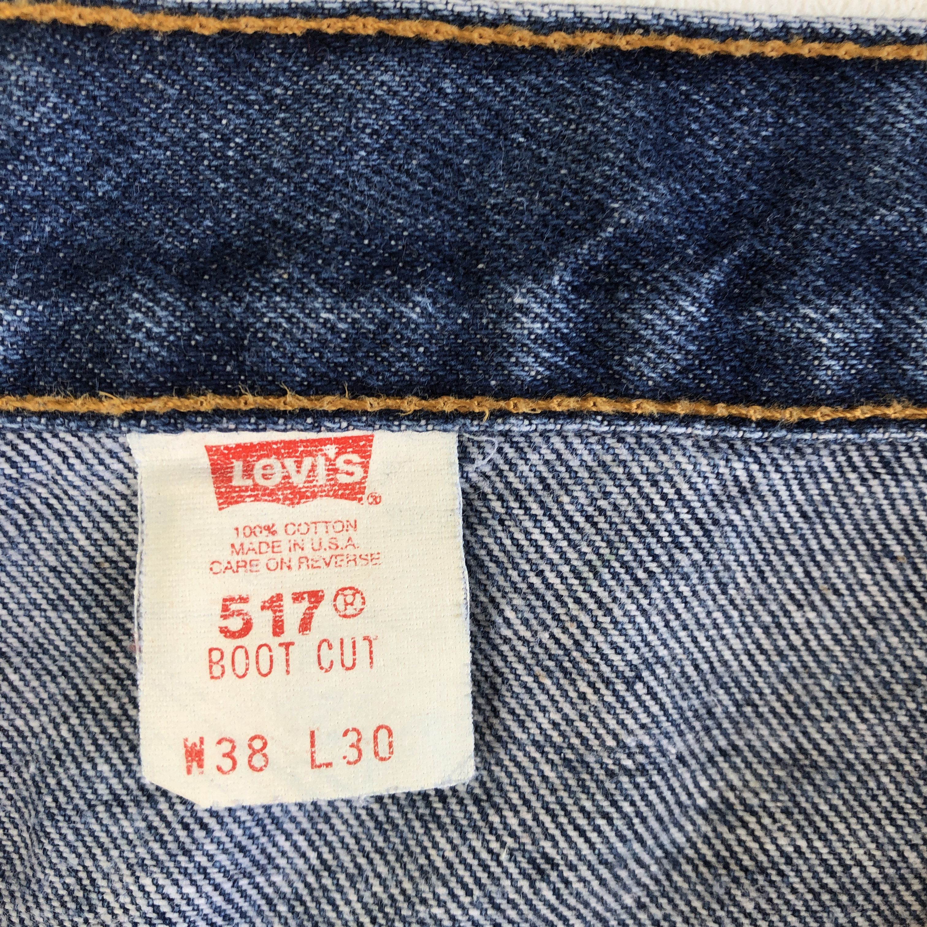Levi's Vintage Levis Jeans Wide Leg Levis 517 Denim Flare Pants Size US 34 / EU 50 - 7 Thumbnail