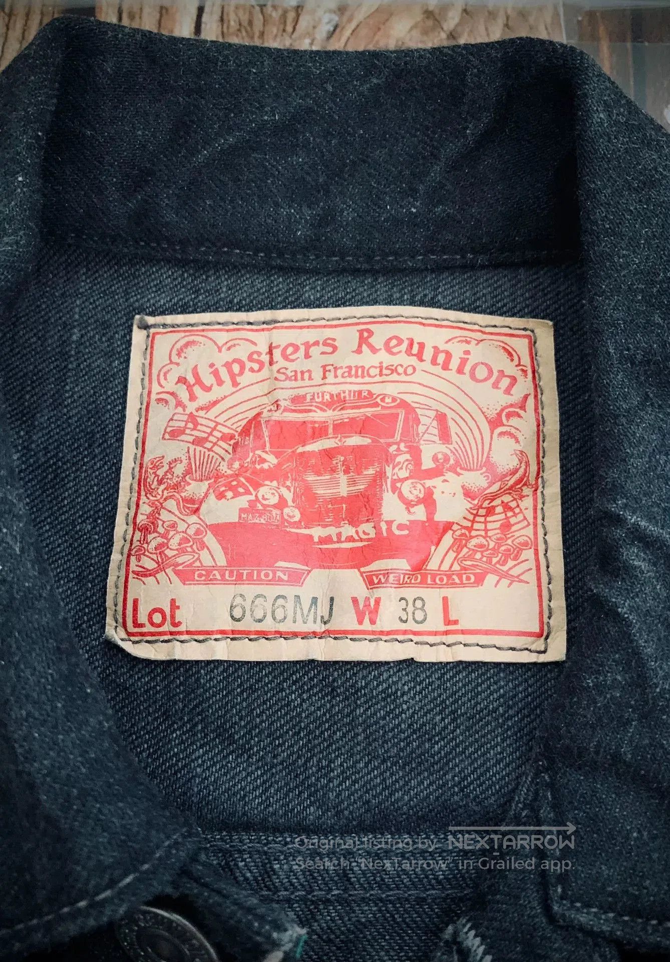 Freewheelers freewheelers 666mj denim jacket in black. Size US M / EU 48-50 / 2 - 5 Thumbnail