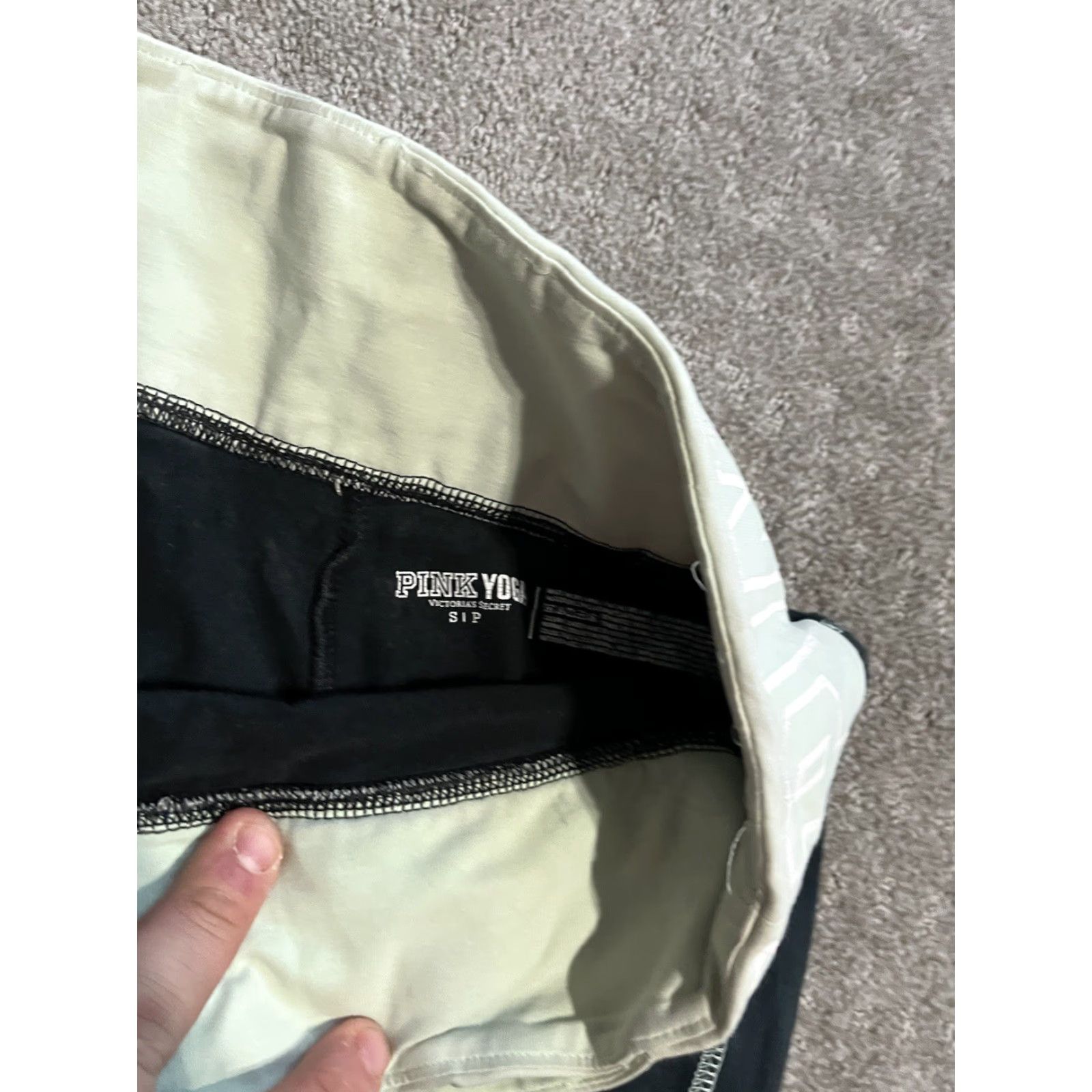 Victoria's Secret PINK Victoria's Secret Yoga Capri Size Small Green Band Size ONE SIZE - 4 Thumbnail