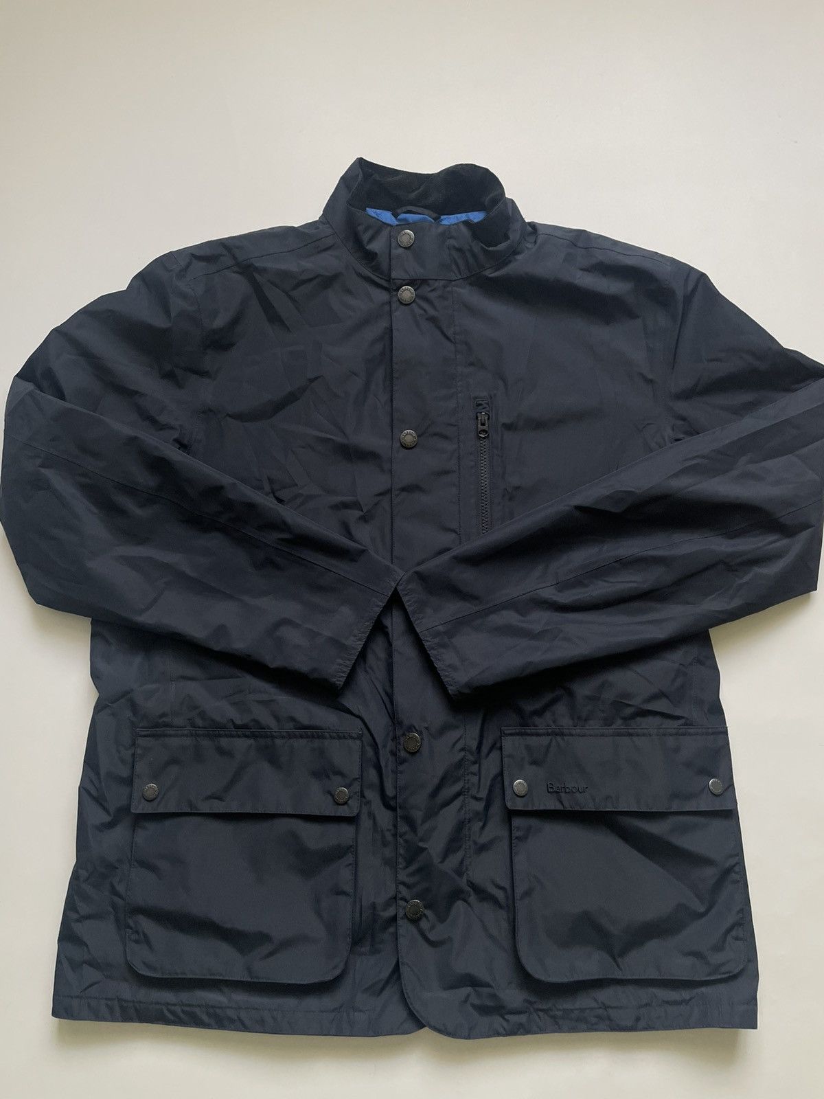Barbour Barbour Style Navy Jacket Workwear Classic Coat, size: XXL Size US XXL / EU 58 / 5 - 3 Thumbnail