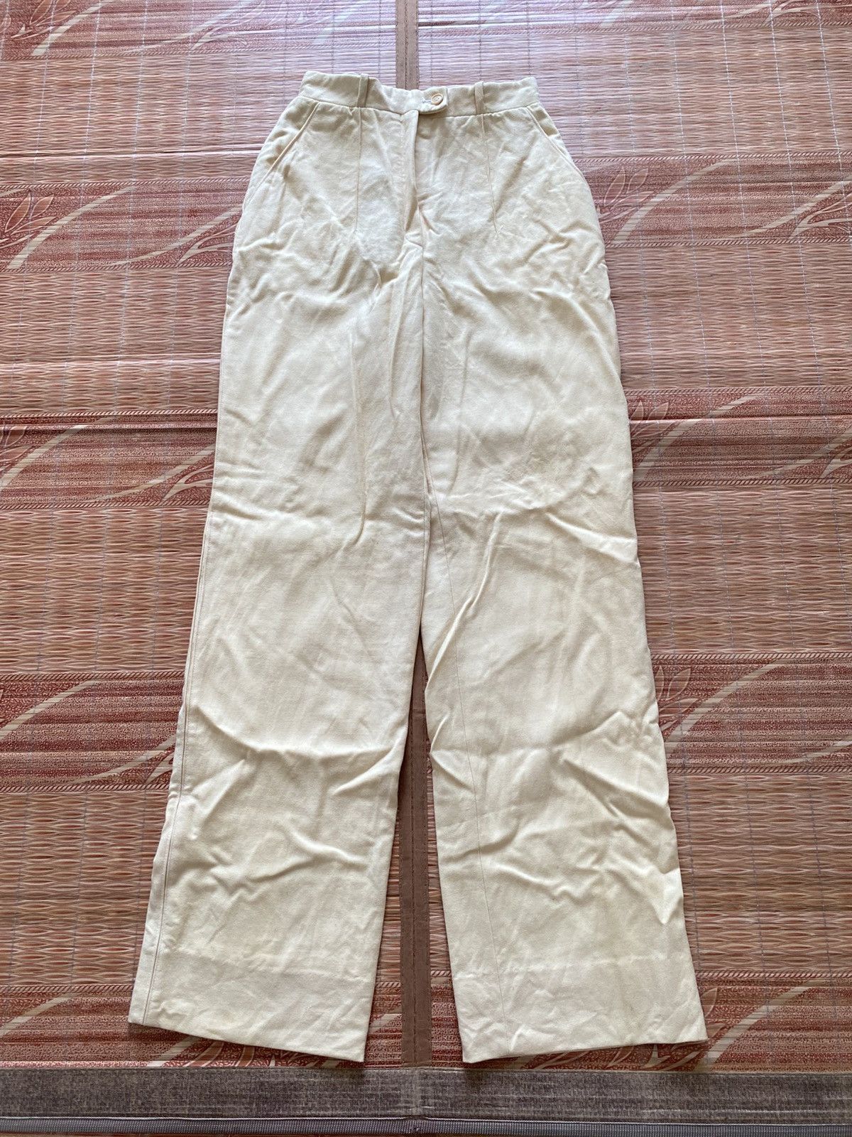 Christian Dior Monsieur × Japanese Brand 💸BINDINGOFFER💸Cristian Dior Wool Pants Hight Waist Size US 30 / EU 46 - 1 Thumbnail